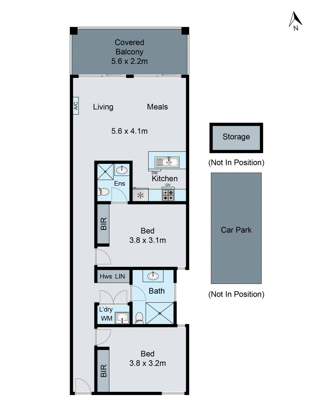 201/270 Centre Road, Bentleigh VIC 3204 - Floorplan
