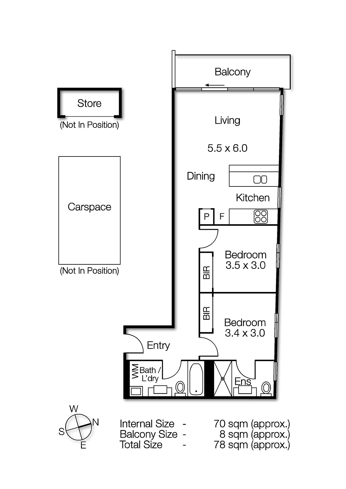 201/2a Nelson Street, Balaclava VIC 3183 - Floorplan