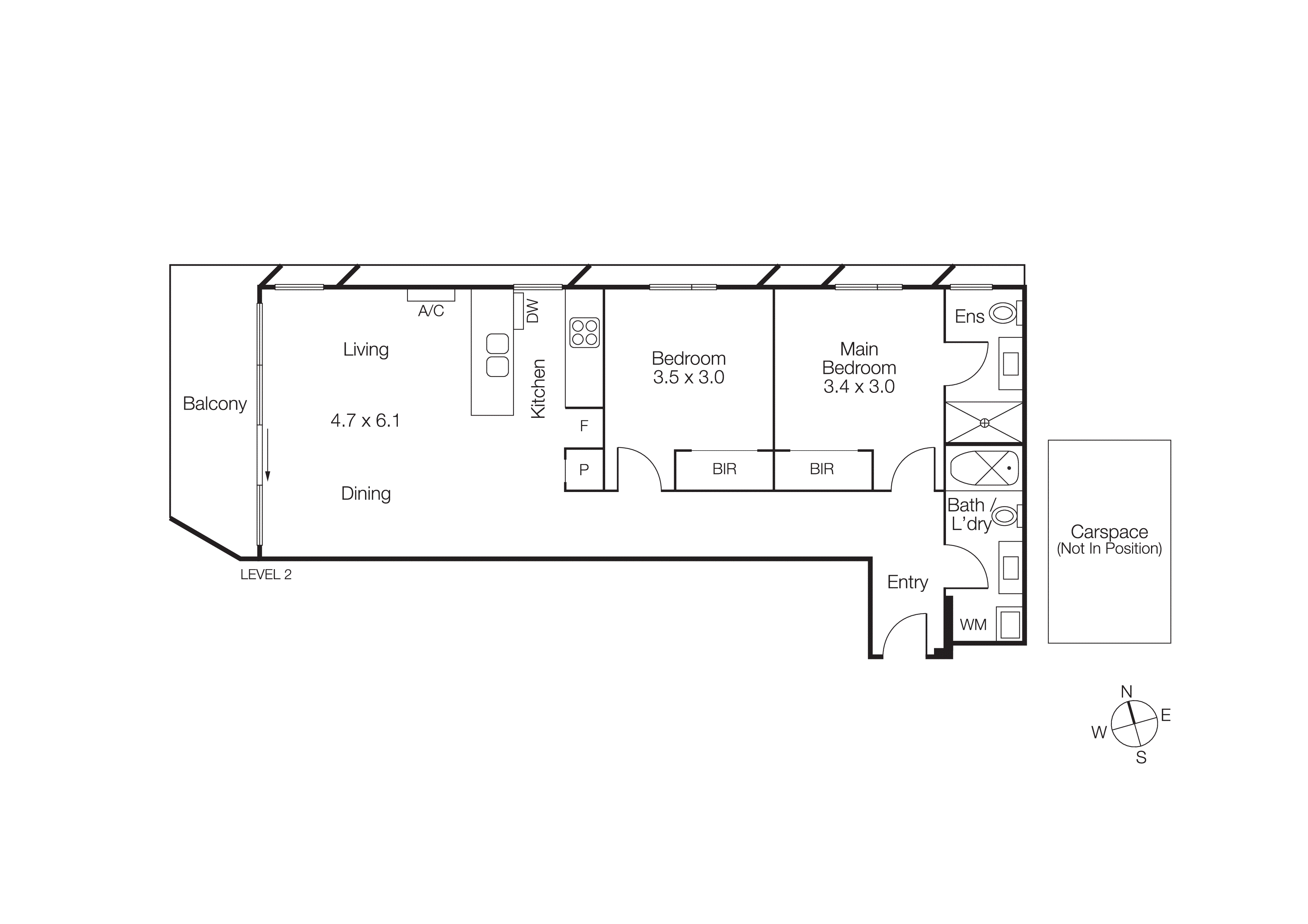201/2a Nelson Street, Balaclava VIC 3183 - Floorplan