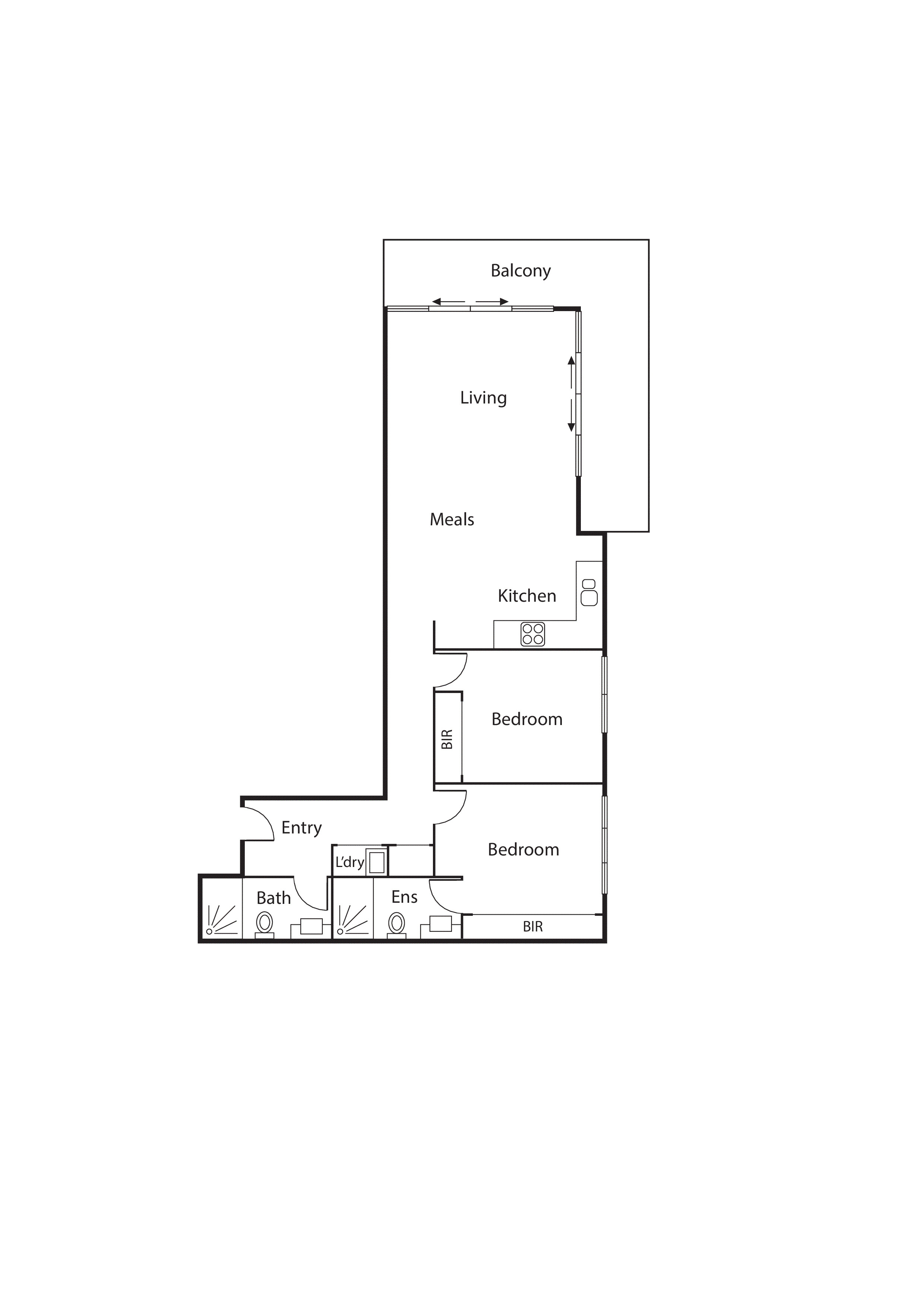201/3 Faulkner Street, Bentleigh VIC 3204 - Floorplan
