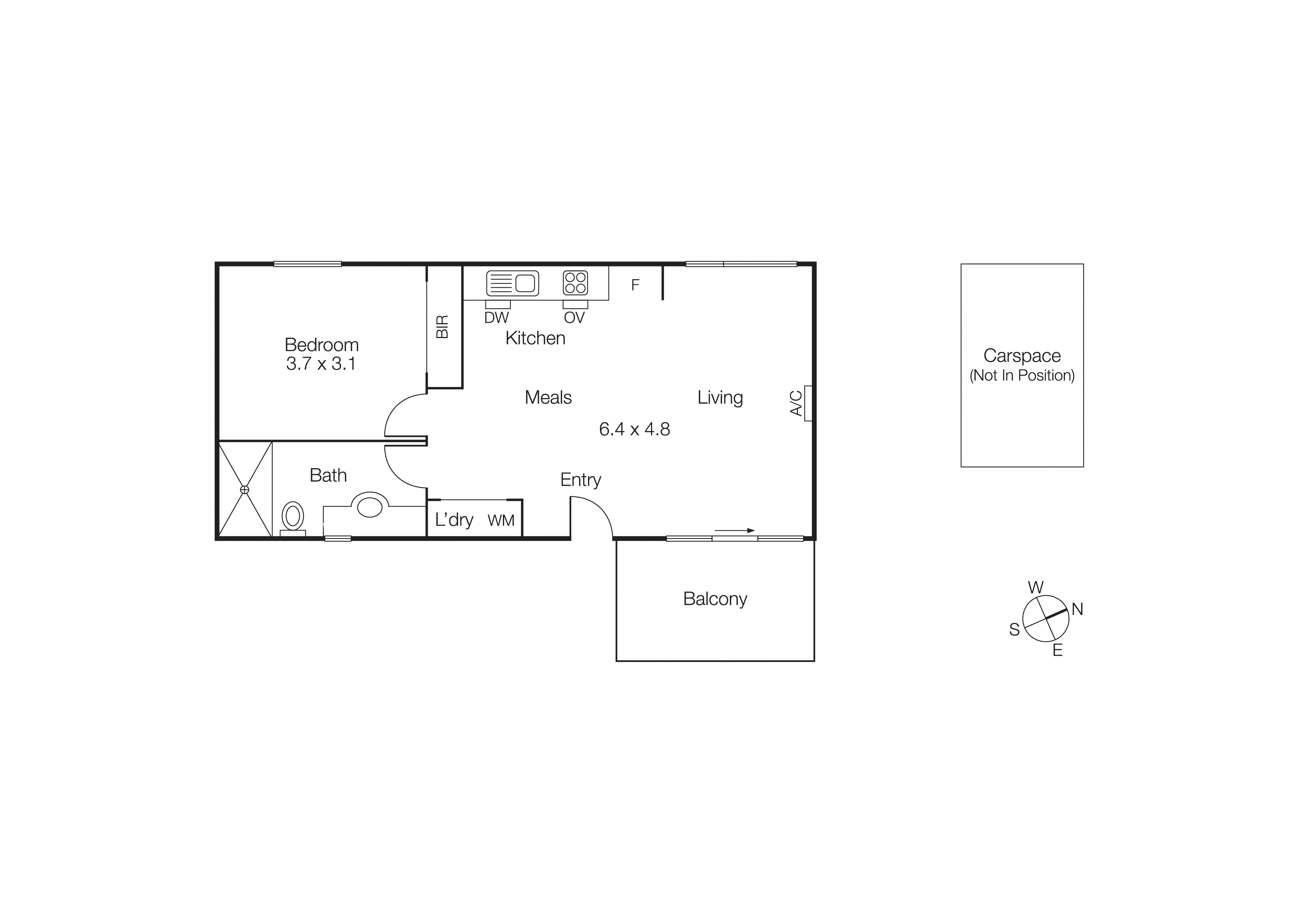 201/356 Carlisle Street, Balaclava VIC 3183 - Floorplan