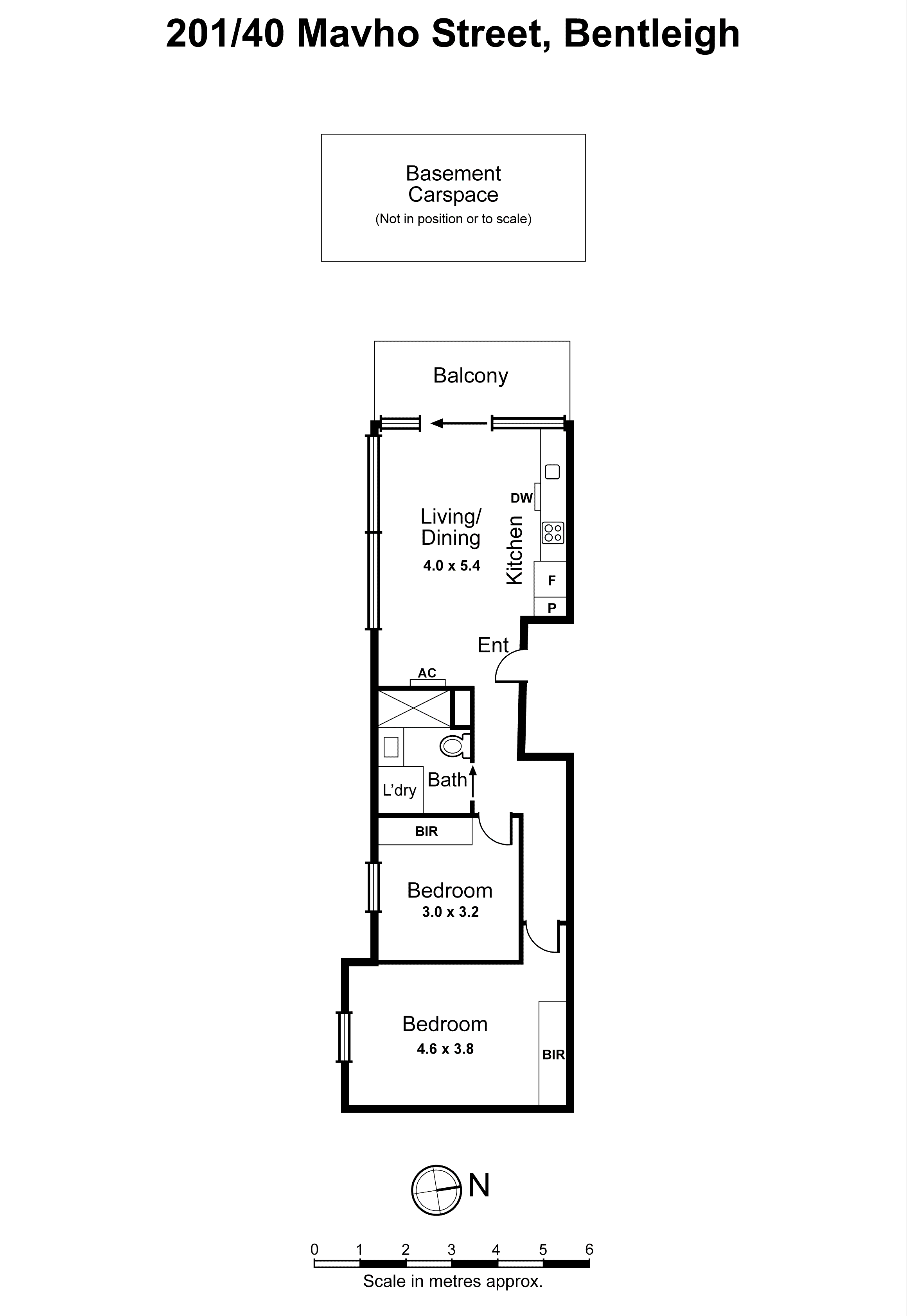 201/40 Mavho Street, Bentleigh VIC 3204 - Floorplan