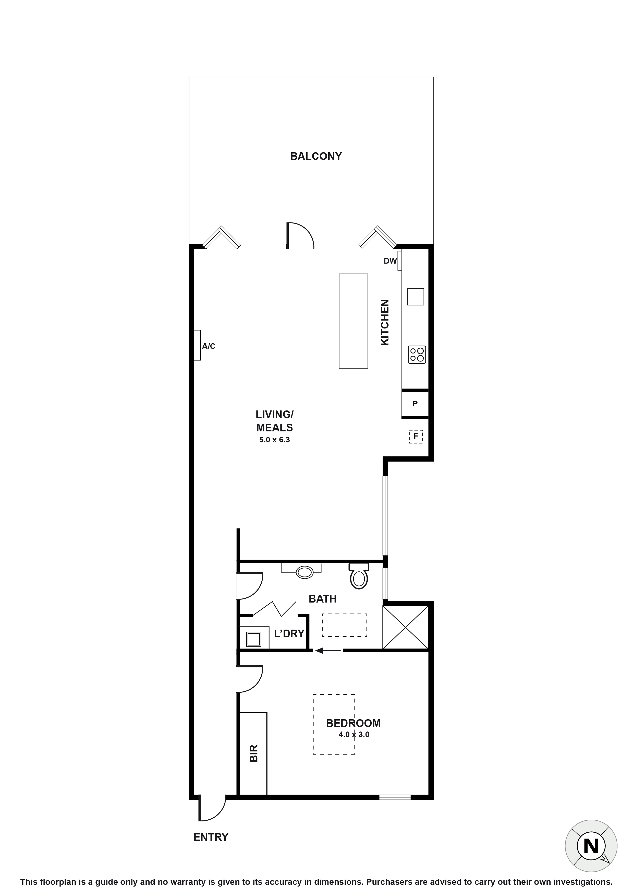 201/555 Highett Road, Highett VIC 3190 - Floorplan