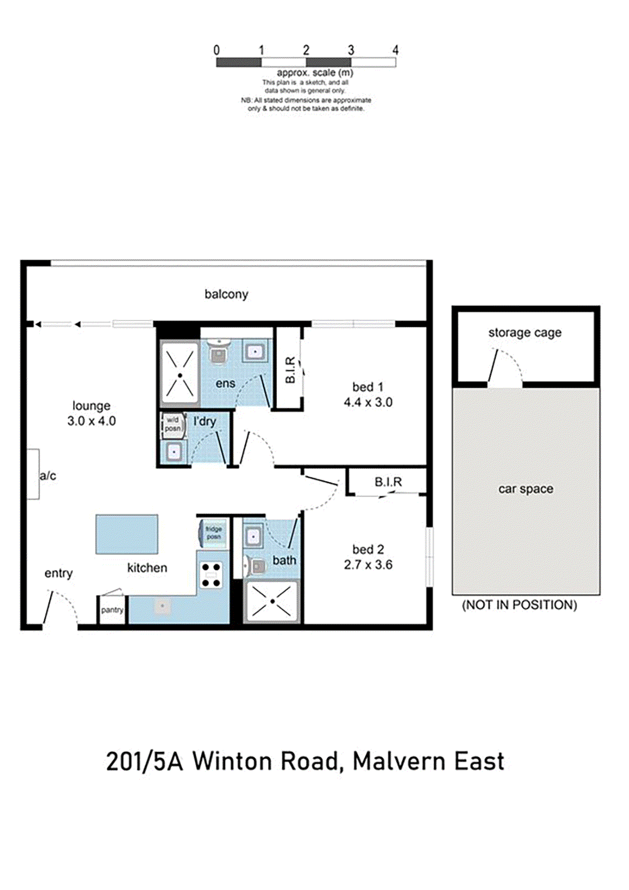 201/5A Winton Road, Malvern East VIC 3145 - Floorplan