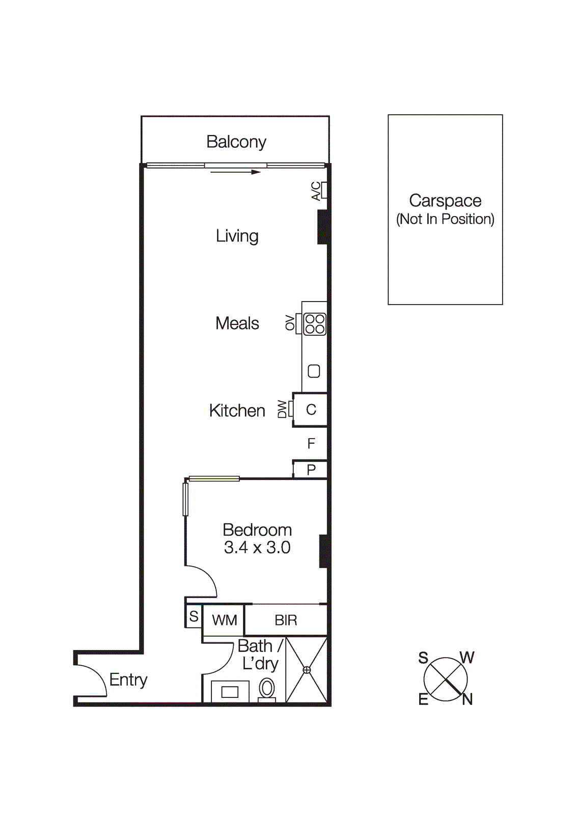 201/63 Acland Street, St Kilda VIC 3182 - Floorplan