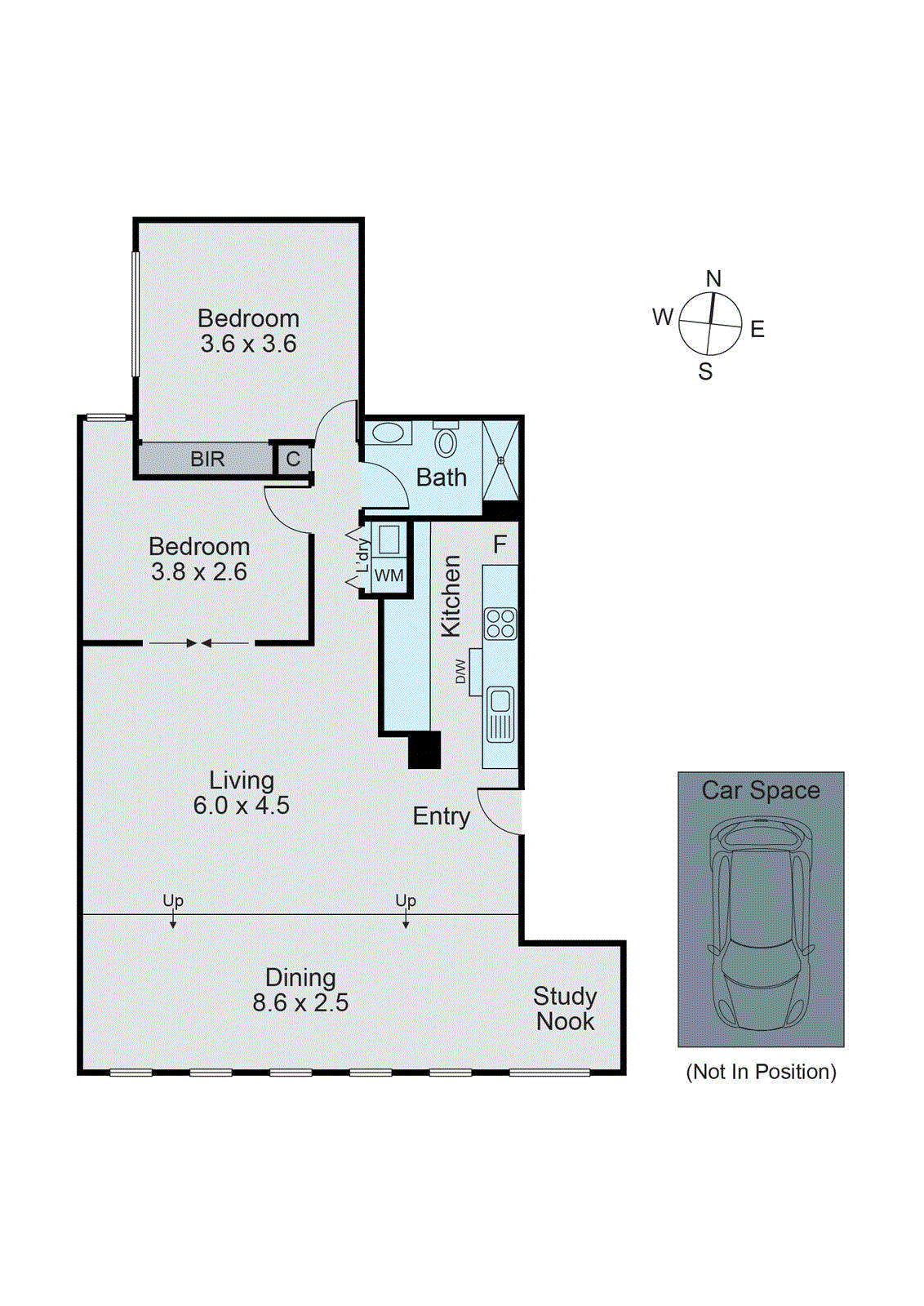 201/65 Wellington Street, St Kilda VIC 3182 - Floorplan
