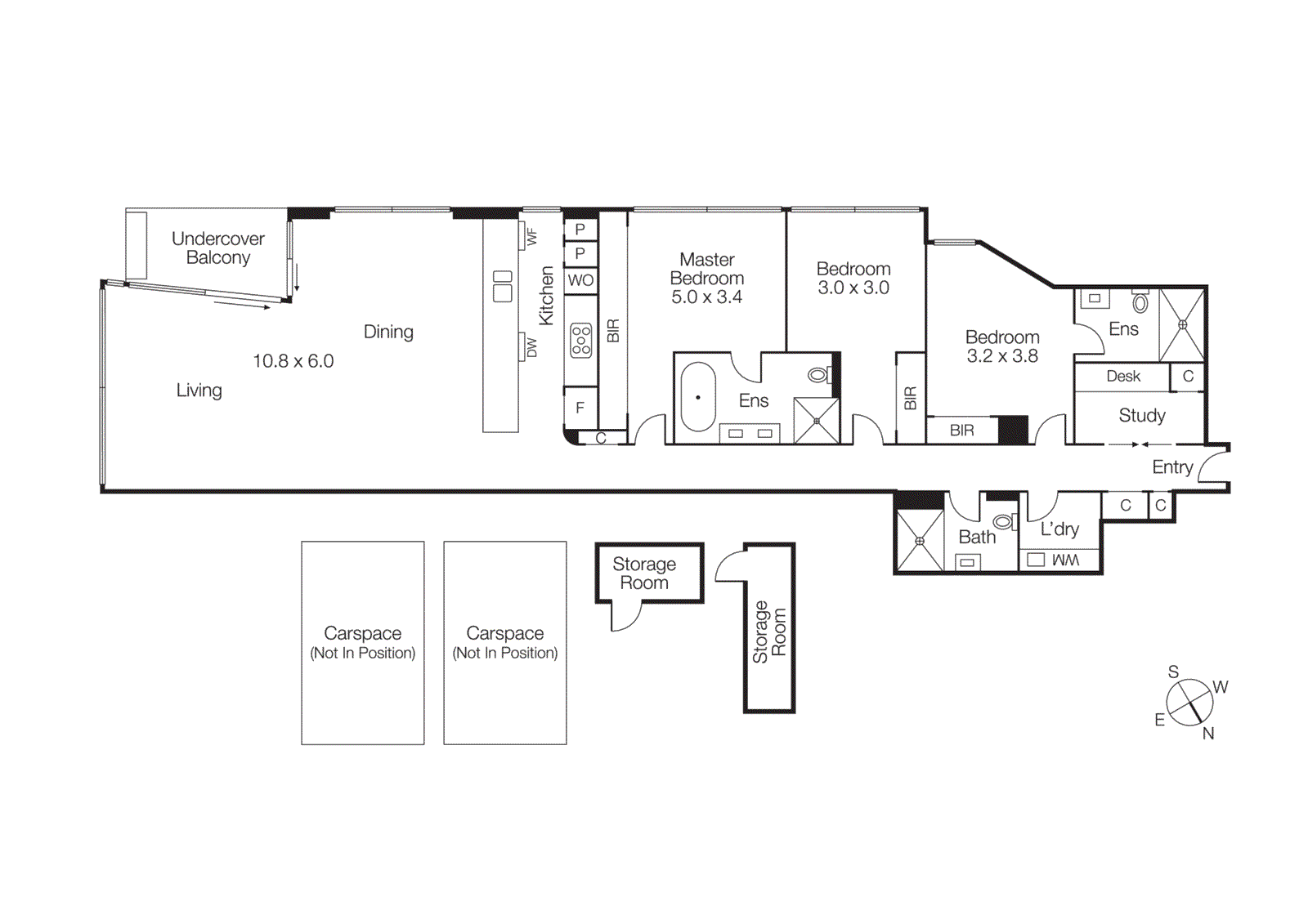 201/9 Johnston Street, Port Melbourne VIC 3207 - Floorplan