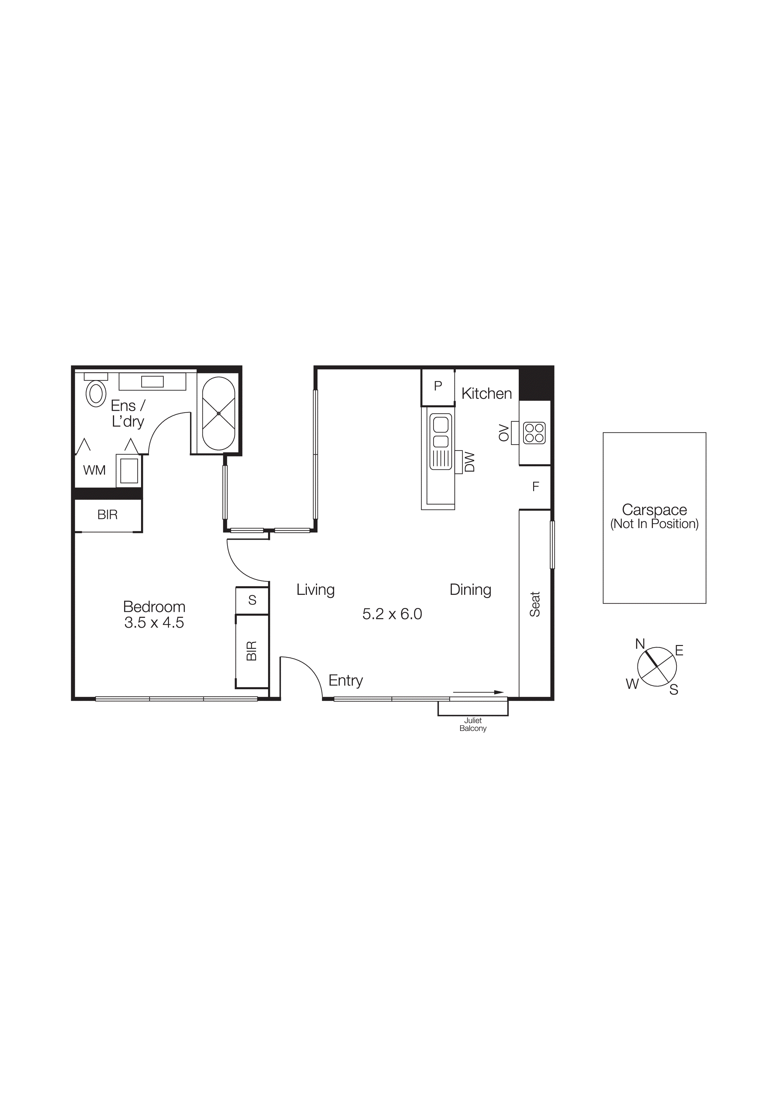 201/91 Dow Street, Port Melbourne VIC 3207 - Floorplan