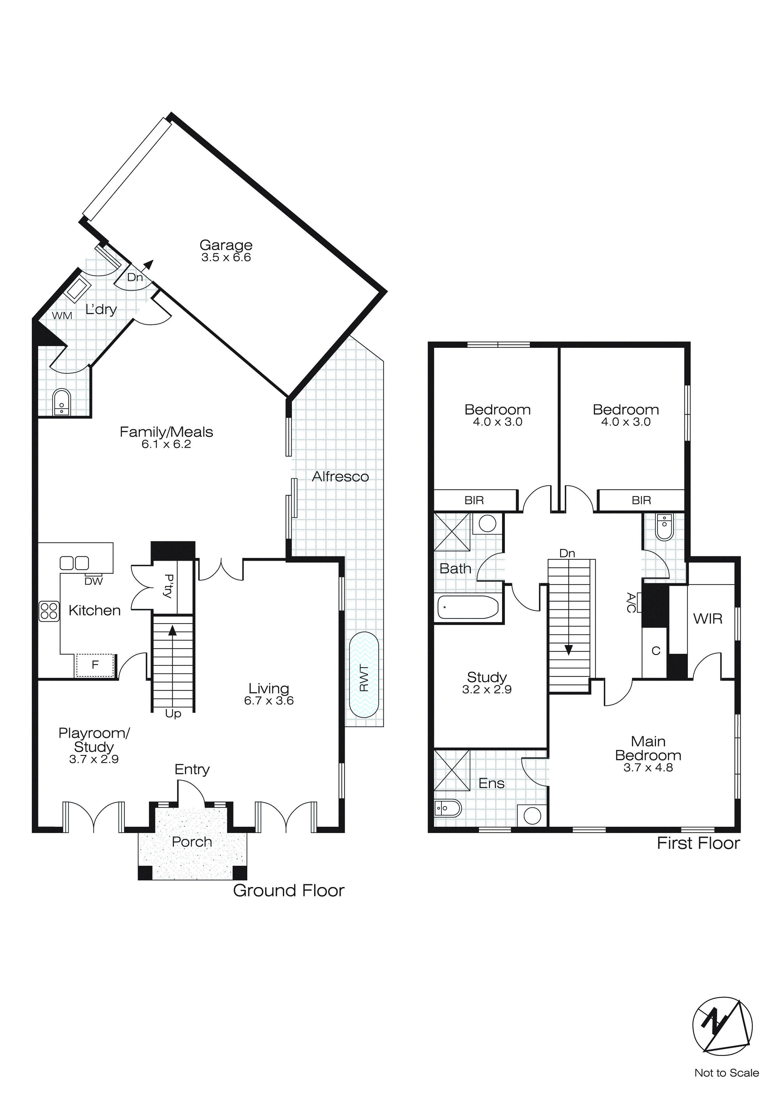 201B Burnbank Street, Lake Wendouree VIC 3350 - Floorplan