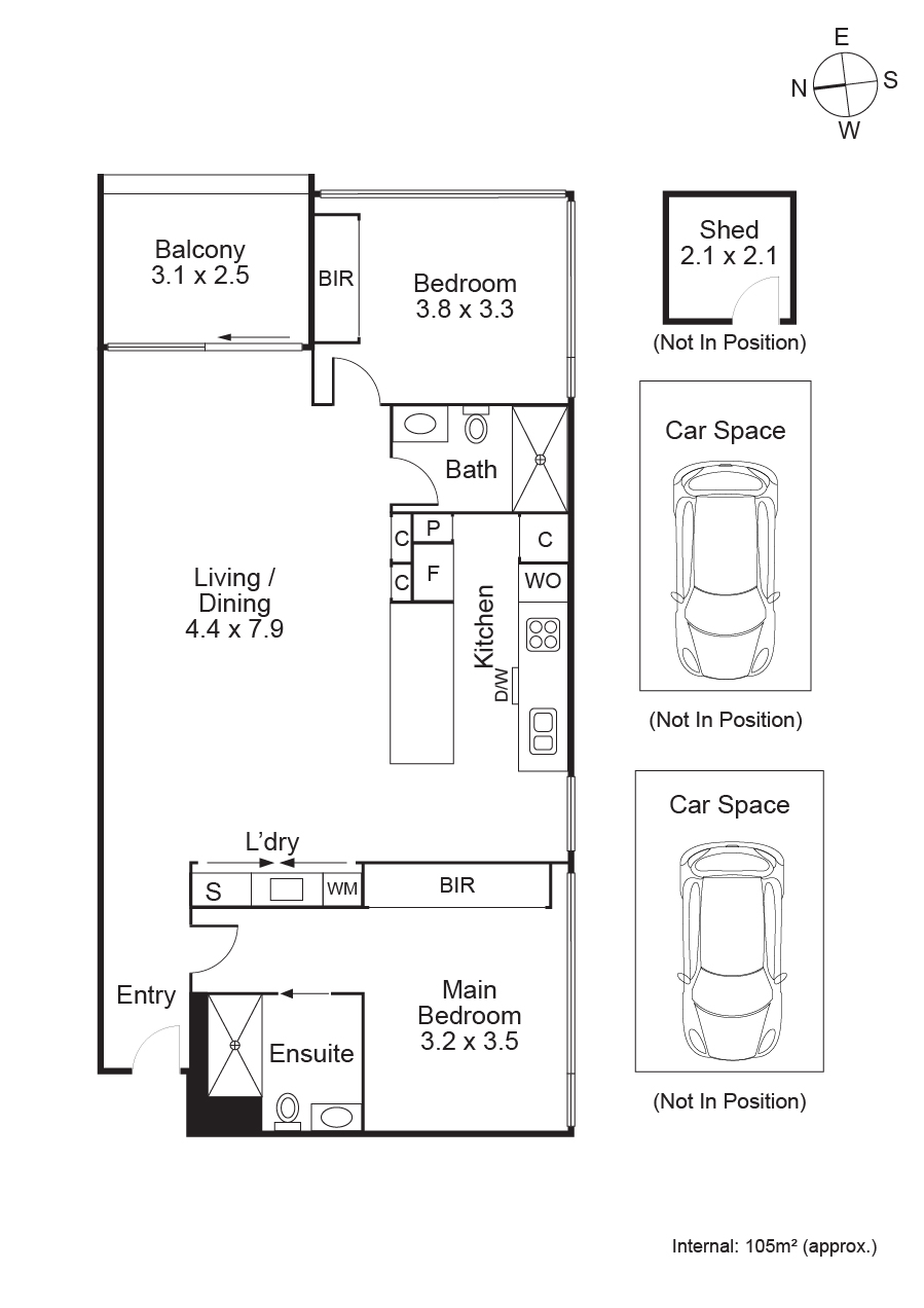 202 & 203/1 Plant Street, Malvern VIC 3144 - Floorplan