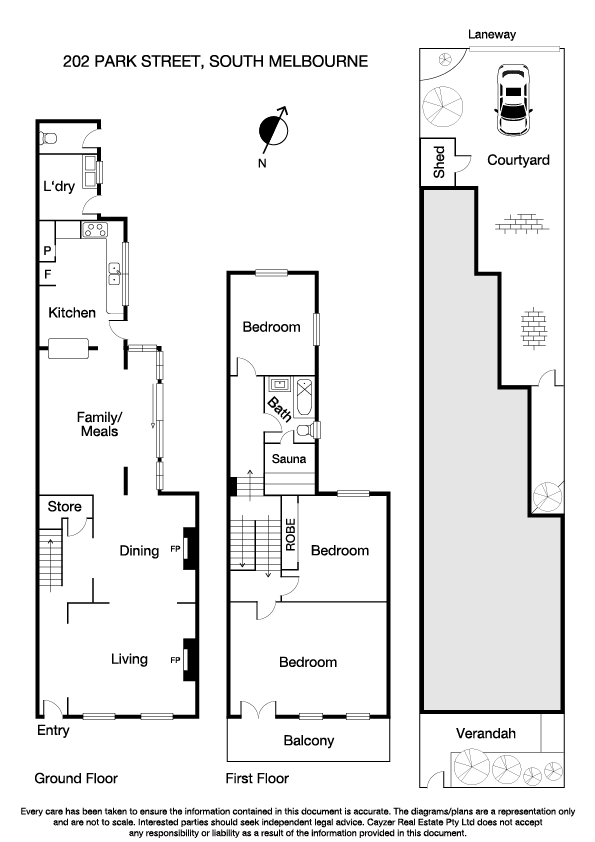202 Park Street, SOUTH MELBOURNE VIC 3205 - Floorplan