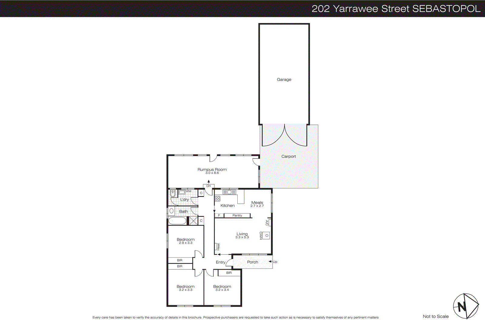 202 Yarrowee Street, Sebastopol VIC 3356 - Floorplan