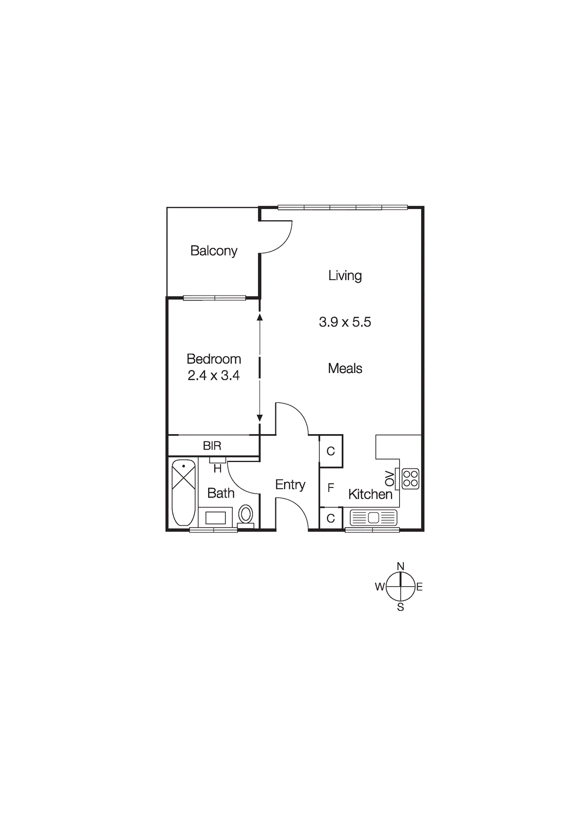 20/20 Shirley Grove, St Kilda East VIC 3183 - Floorplan