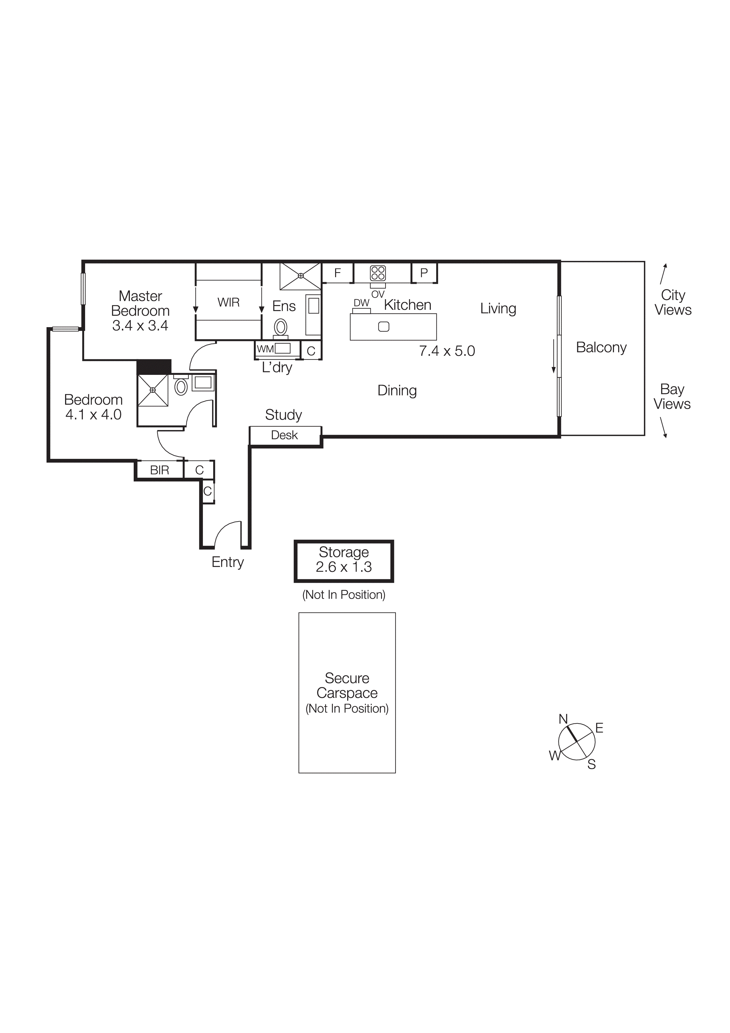 202/111 Nott Street, Port Melbourne VIC 3207 - Floorplan