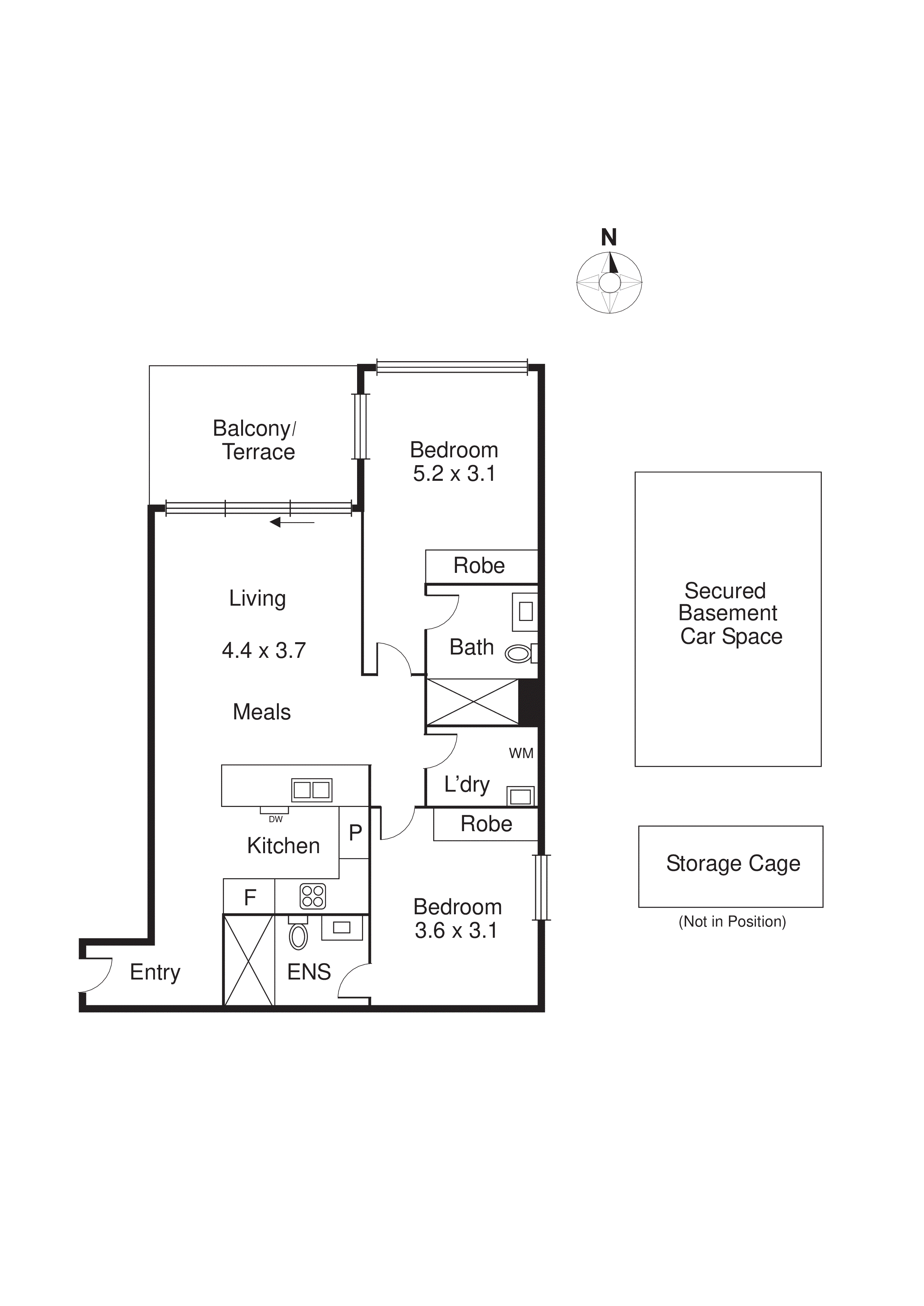 202/134 McKinnon Road, Mckinnon VIC 3204 - Floorplan