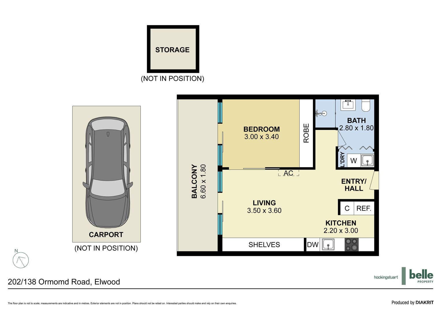 202/138 Ormond Road, Elwood VIC 3184 - Floorplan