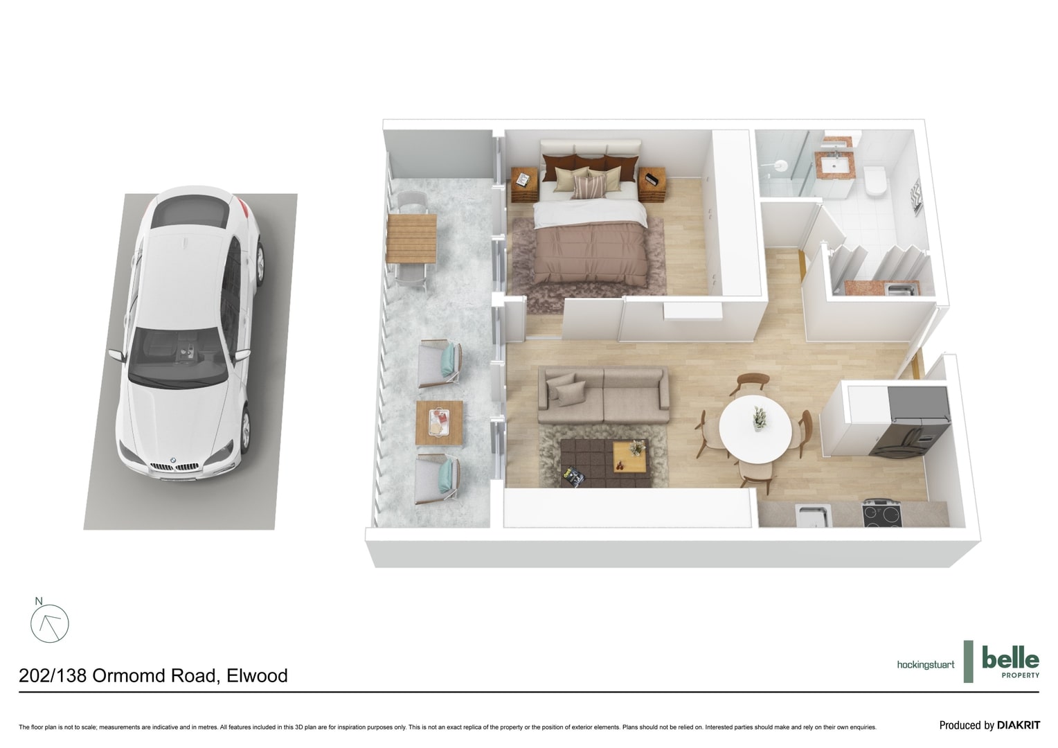 202/138 Ormond Road, Elwood VIC 3184 - Floorplan