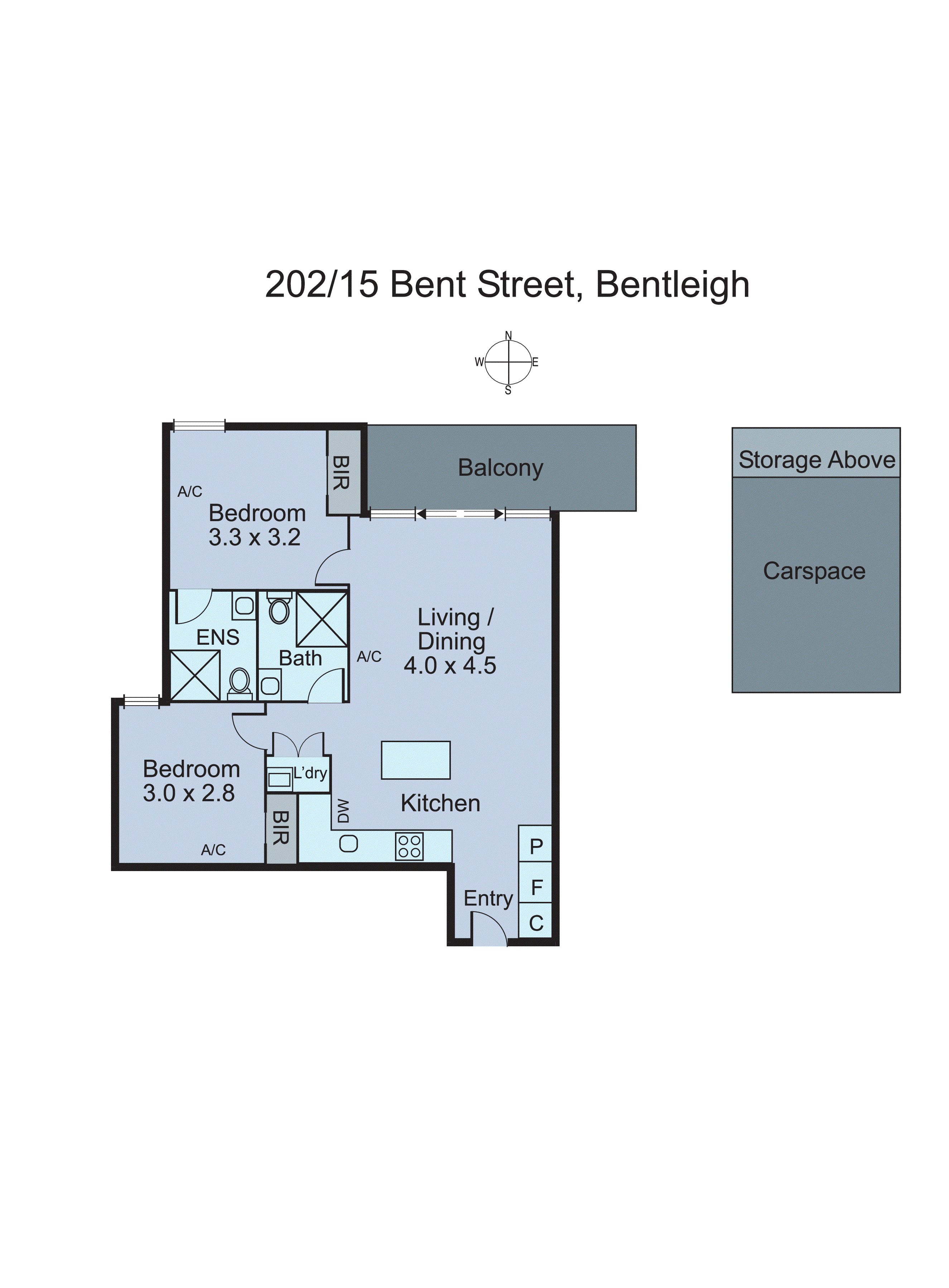 202/15 Bent Street, Bentleigh VIC 3204 - Floorplan
