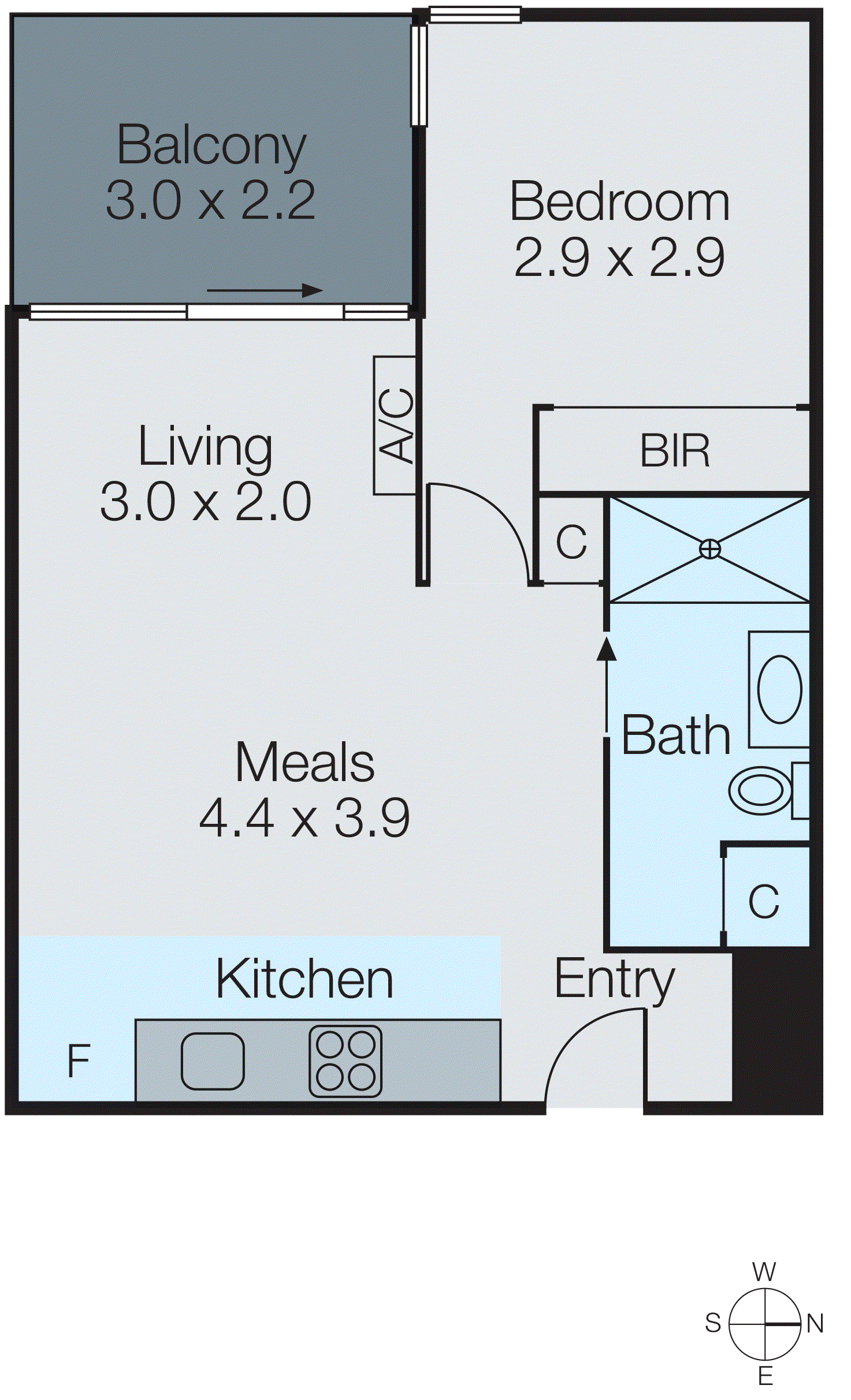 202/19-21 Hanover Street, Oakleigh VIC 3166 - Floorplan