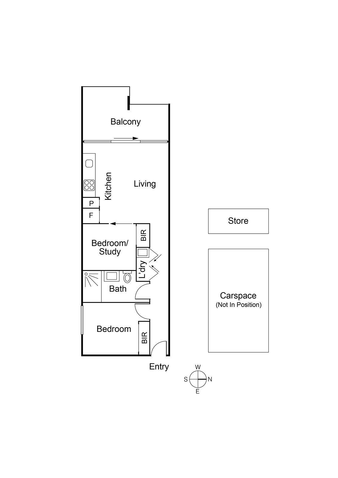 202/2 Willis Lane, Hampton VIC 3188 - Floorplan