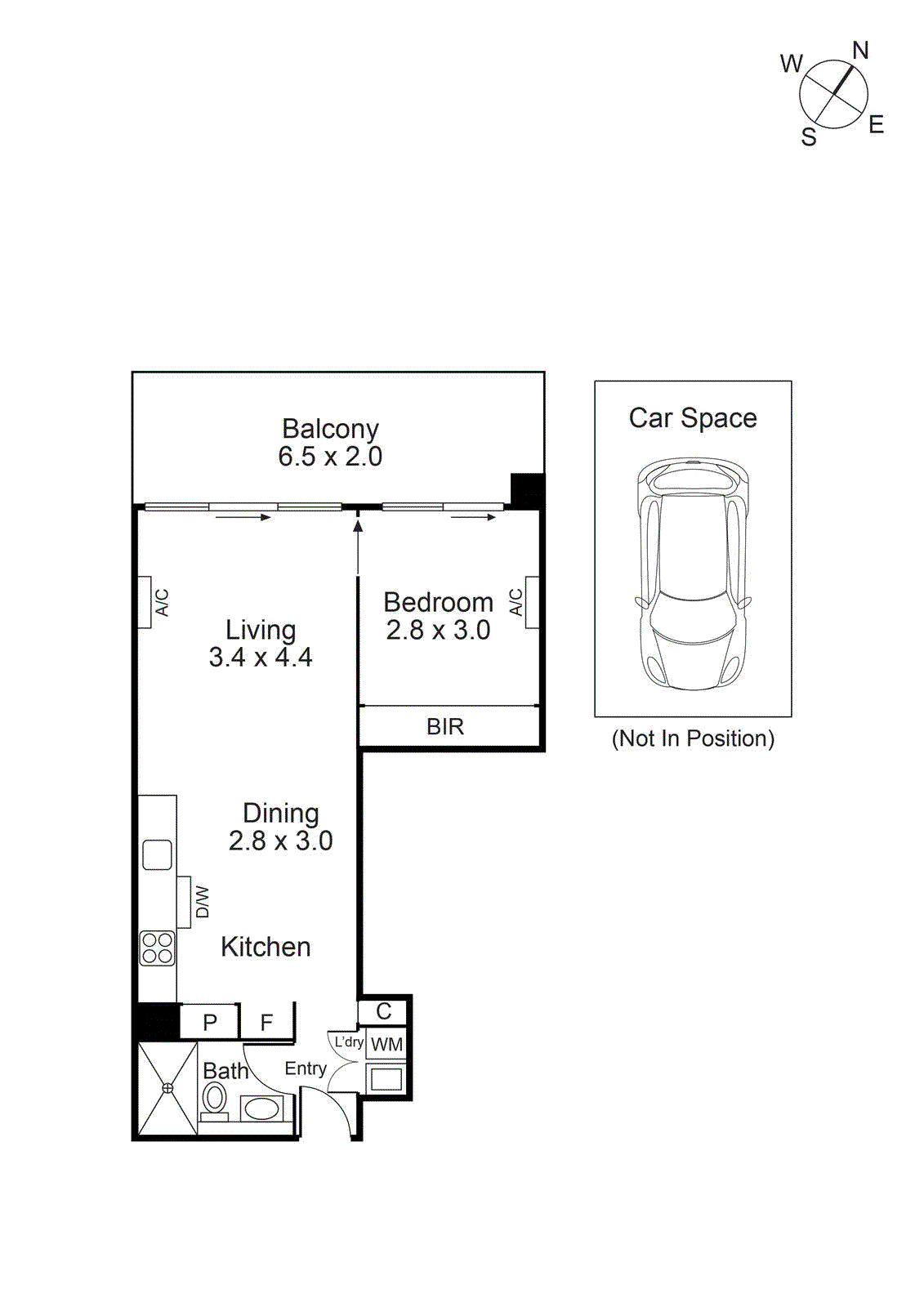 202/20 Leonard Crescent, Ascot Vale VIC 3032 - Floorplan
