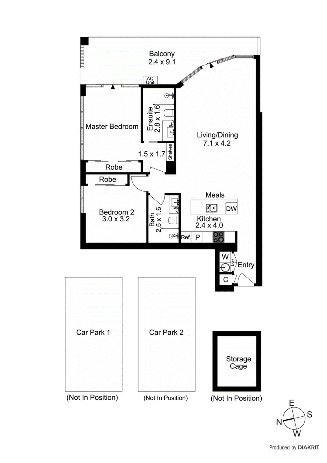 202/226 Bay Road, Sandringham VIC 3191 - Floorplan