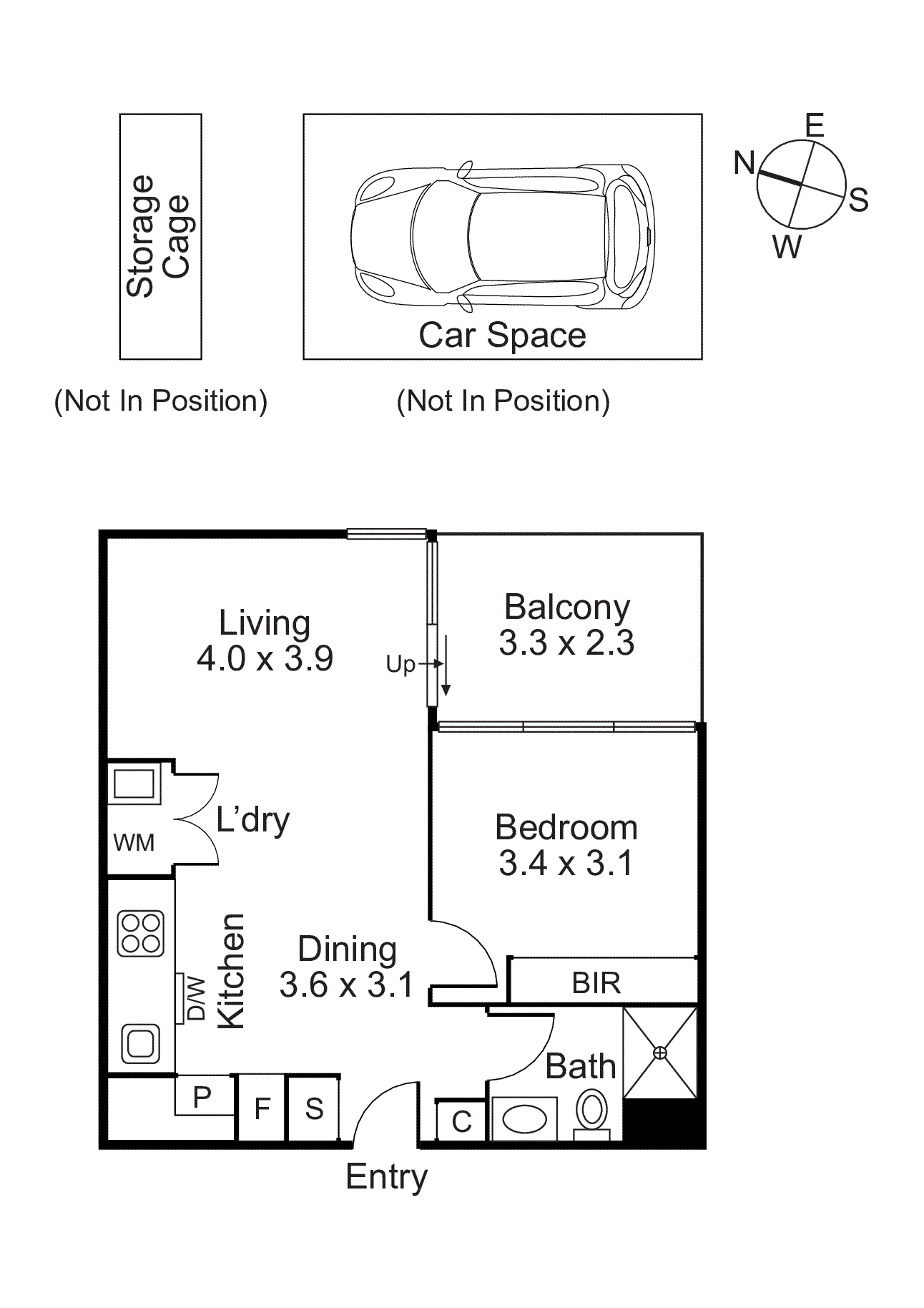 202/25 Small Street, Hampton VIC 3188 - Floorplan