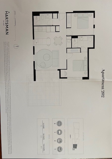 202/295 Hampton Street, HAMPTON VIC 3188 - Floorplan