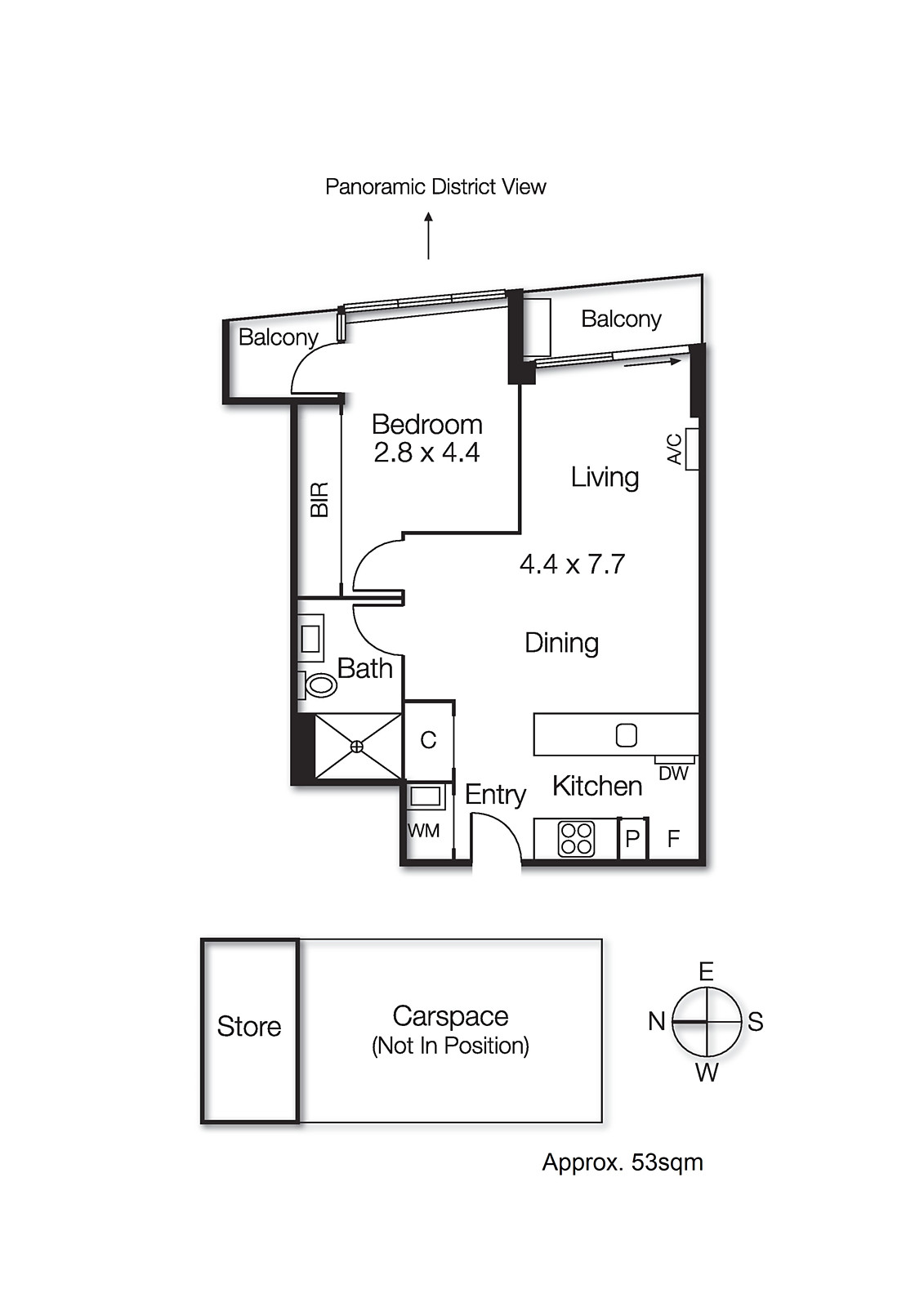 202/3-5 St Kilda Road, St Kilda VIC 3182 - Floorplan