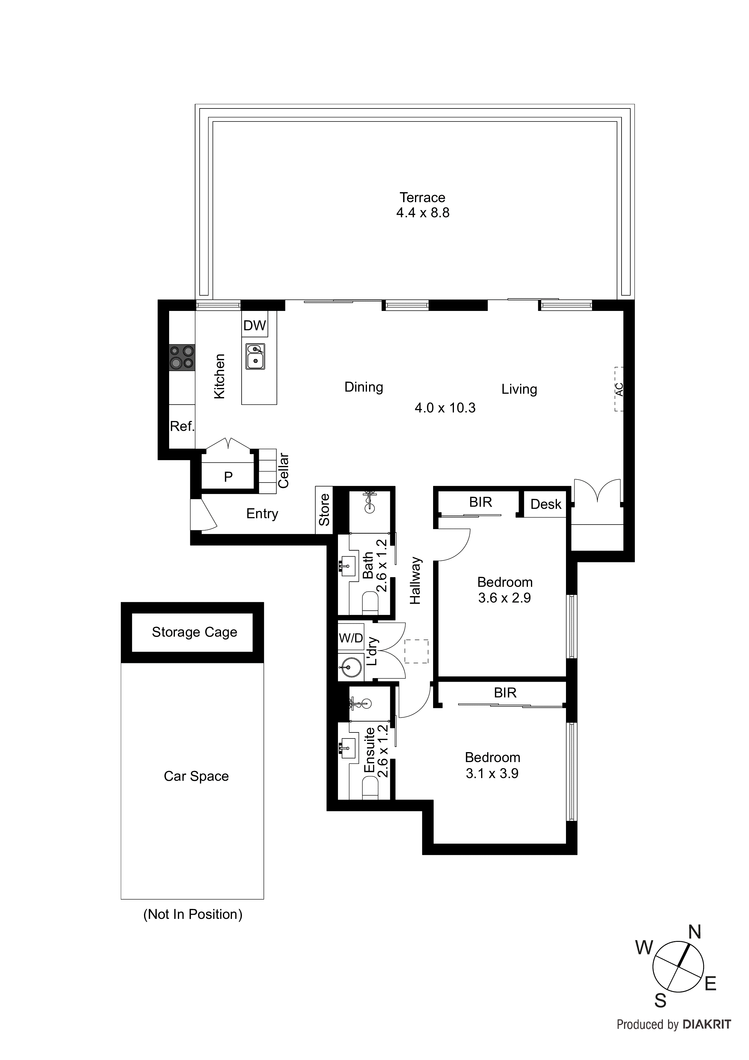 202/310 Station Street, Chelsea VIC 3196 - Floorplan