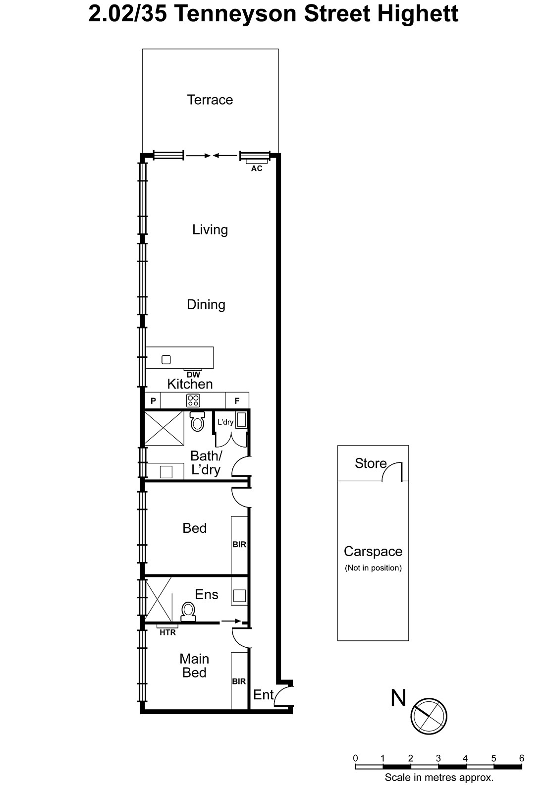 2.02/35 Tennyson  Street, Highett VIC 3190 - Floorplan