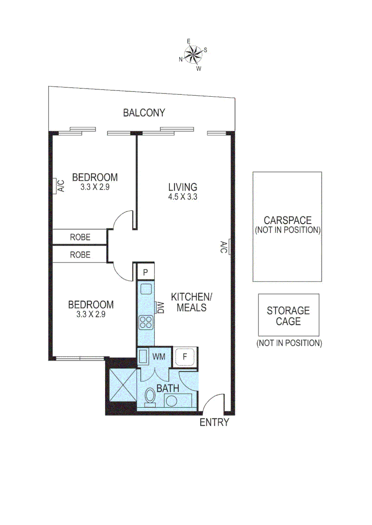 202/427 Hampton Street, Hampton VIC 3188 - Floorplan