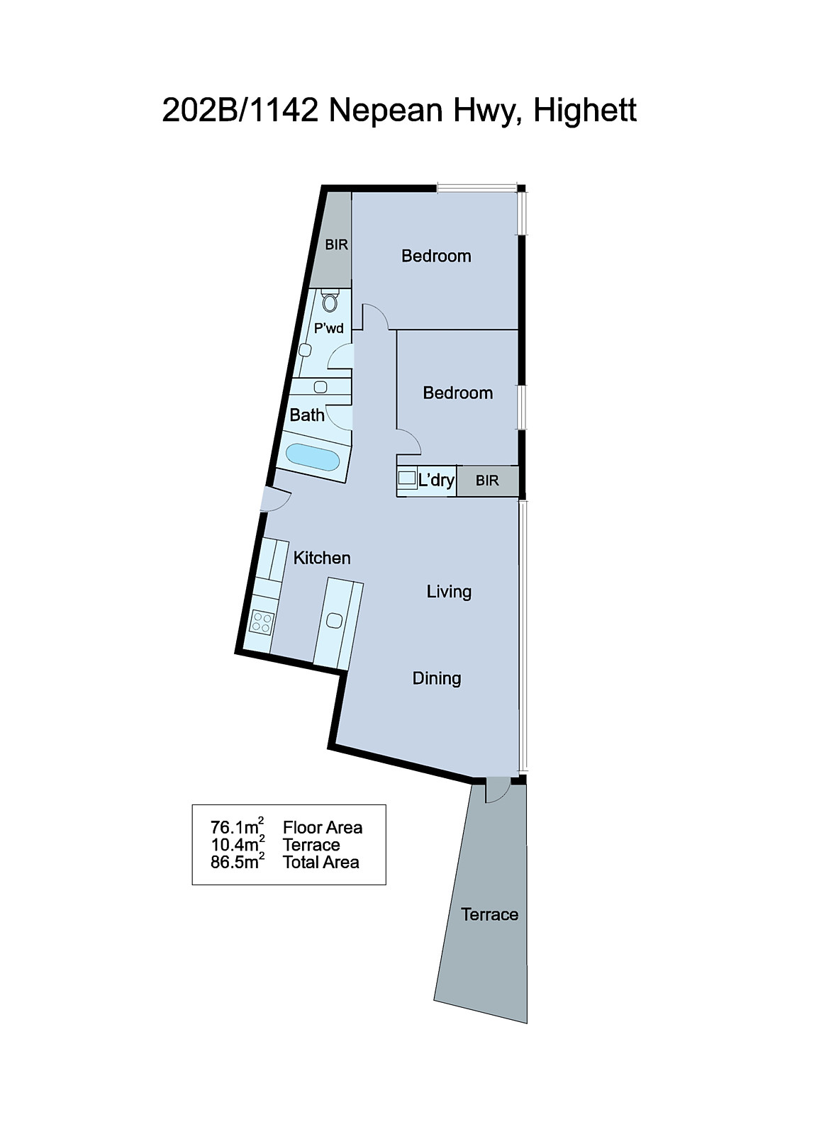 202B/1142 Nepean Highway, Highett VIC 3190 - Floorplan