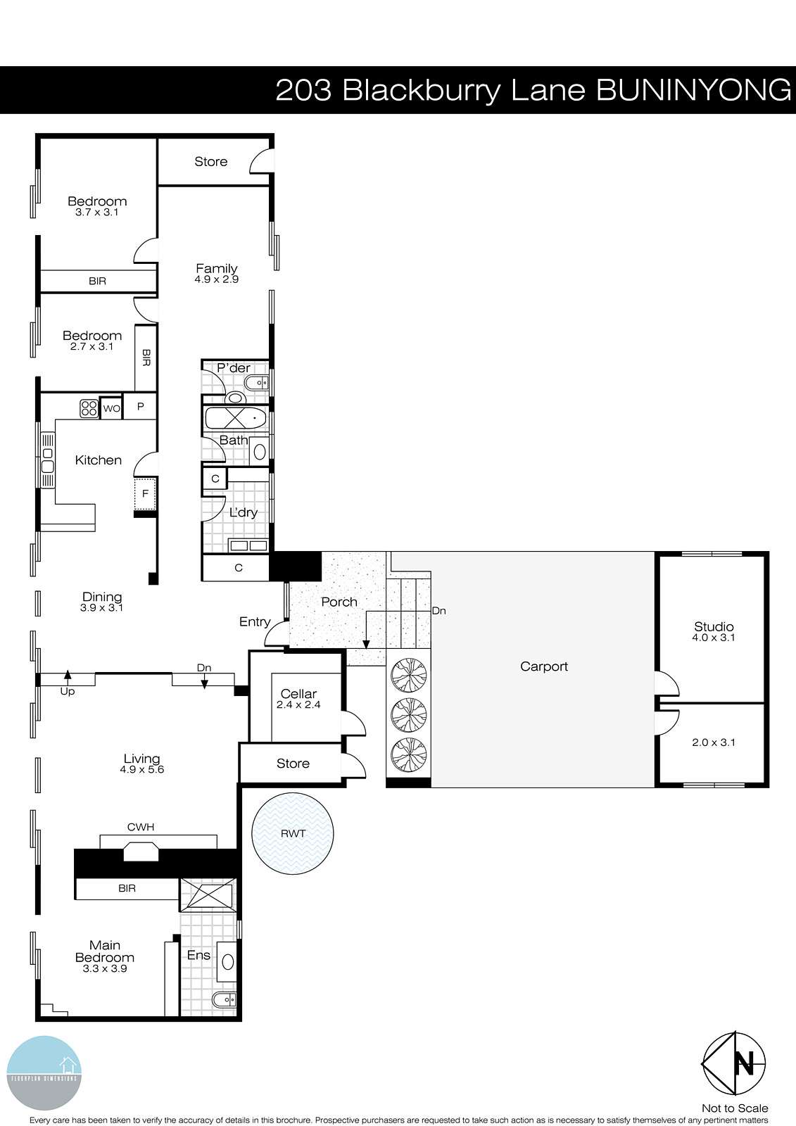 203 Blackberry Lane, Buninyong VIC 3357 - Floorplan