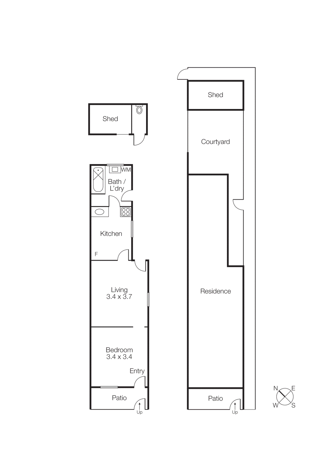 203 Heath Street, Port Melbourne VIC 3207 - Floorplan