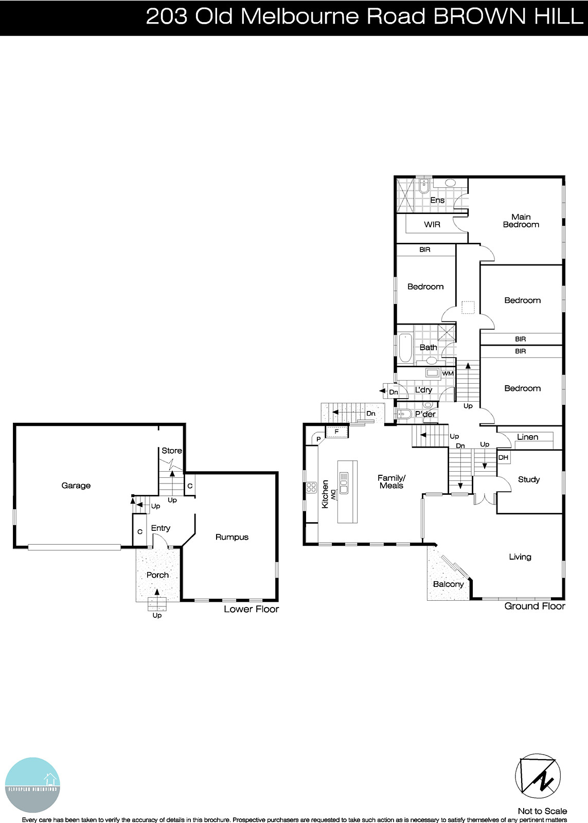 203 Melbourne Road, Brown Hill VIC 3350 - Floorplan