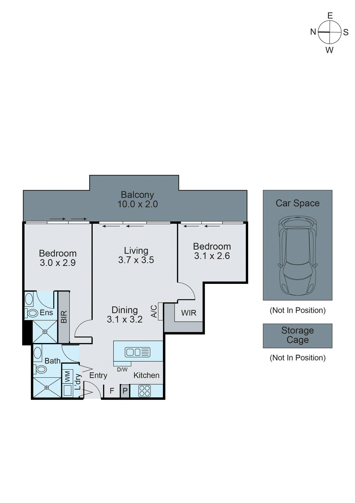 203/1 Faulkner Street, Bentleigh VIC 3204 - Floorplan