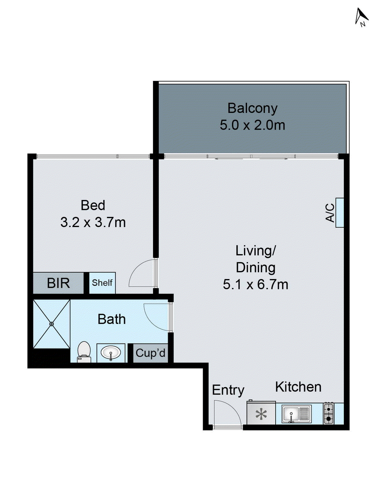 203/10 Bellerine Street, Geelong VIC 3220 - Floorplan
