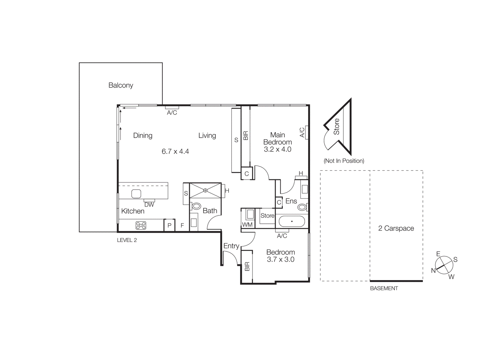 203/120 Hotham Street, St Kilda East VIC 3183 - Floorplan