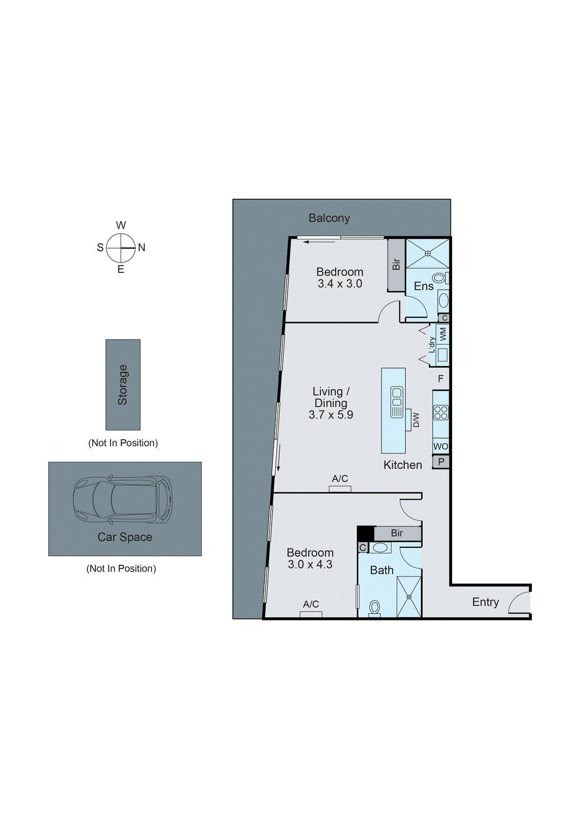 203/17 Elliott Avenue, Carnegie VIC 3163 - Floorplan
