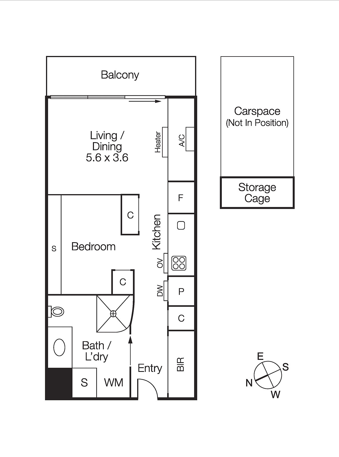 203/18-34 Station Street, Sandringham VIC 3191 - Floorplan