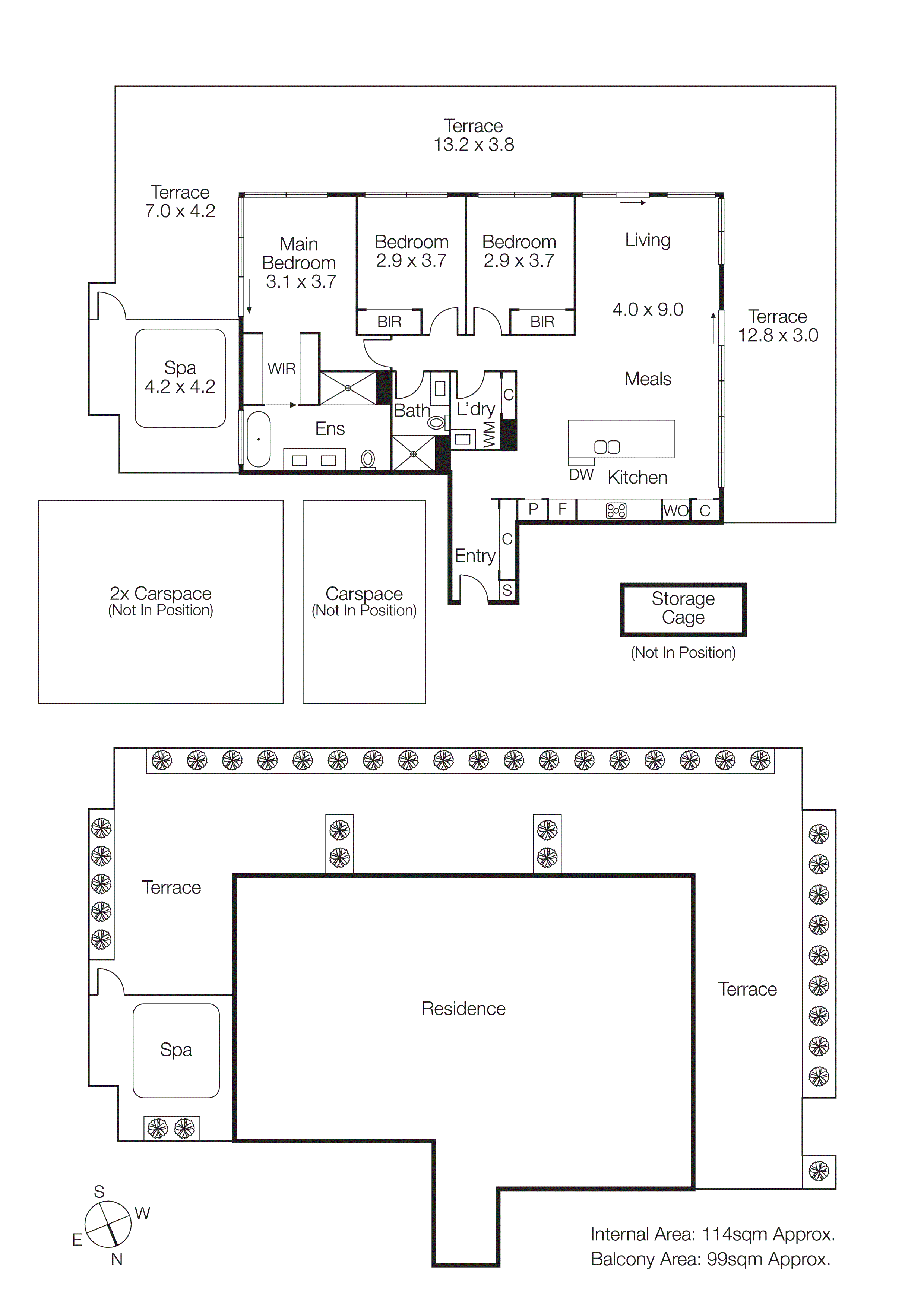203/28 Linacre Road, Hampton VIC 3188 - Floorplan