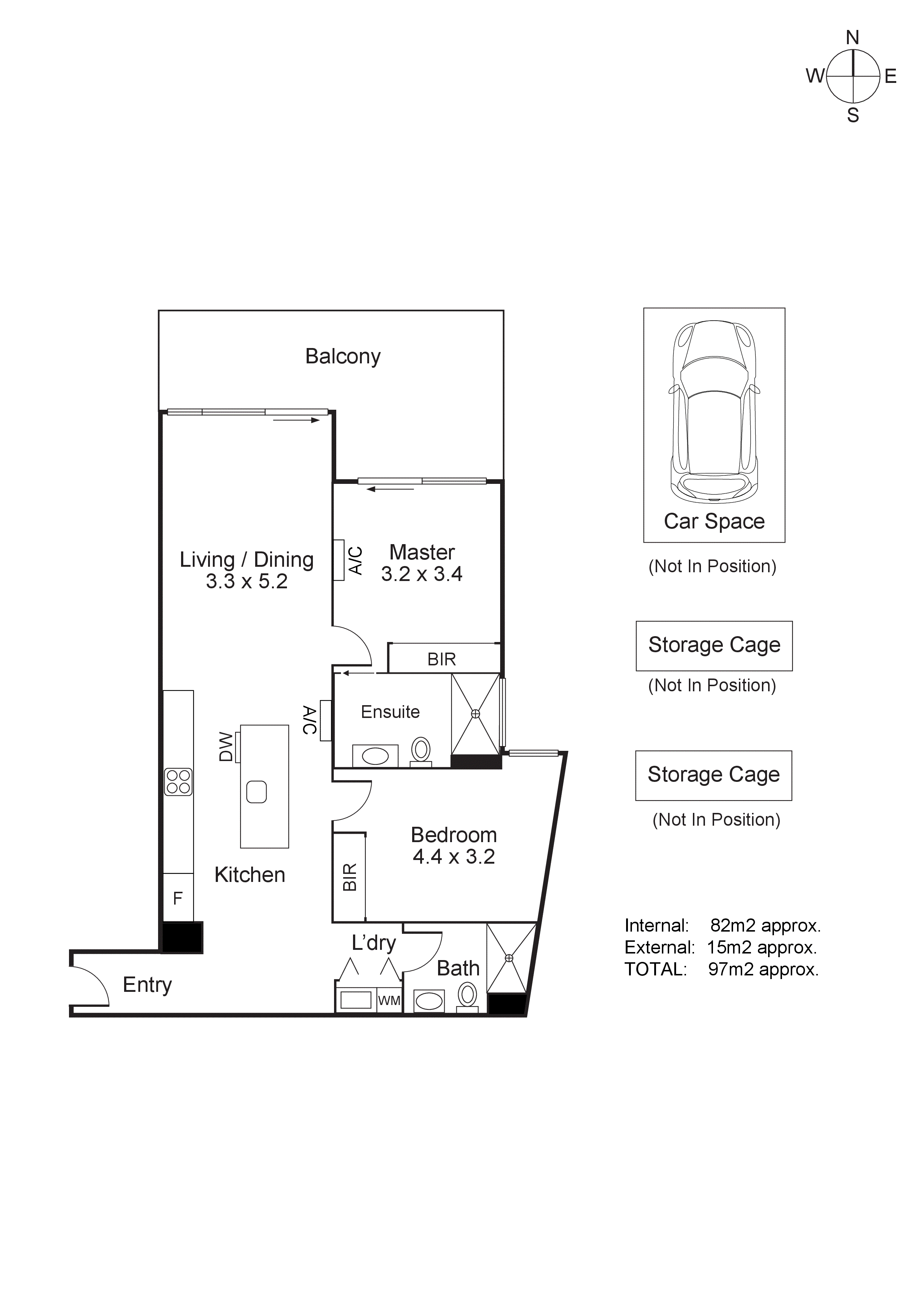 203/336 South Road, Hampton East VIC 3188 - Floorplan