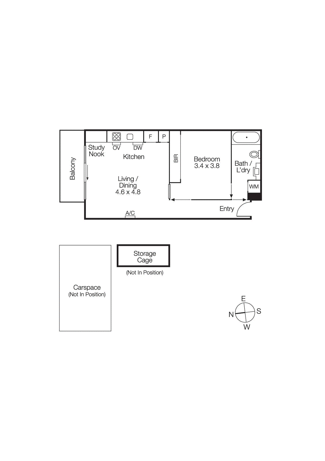 203/43 Duke Street, St Kilda VIC 3182 - Floorplan
