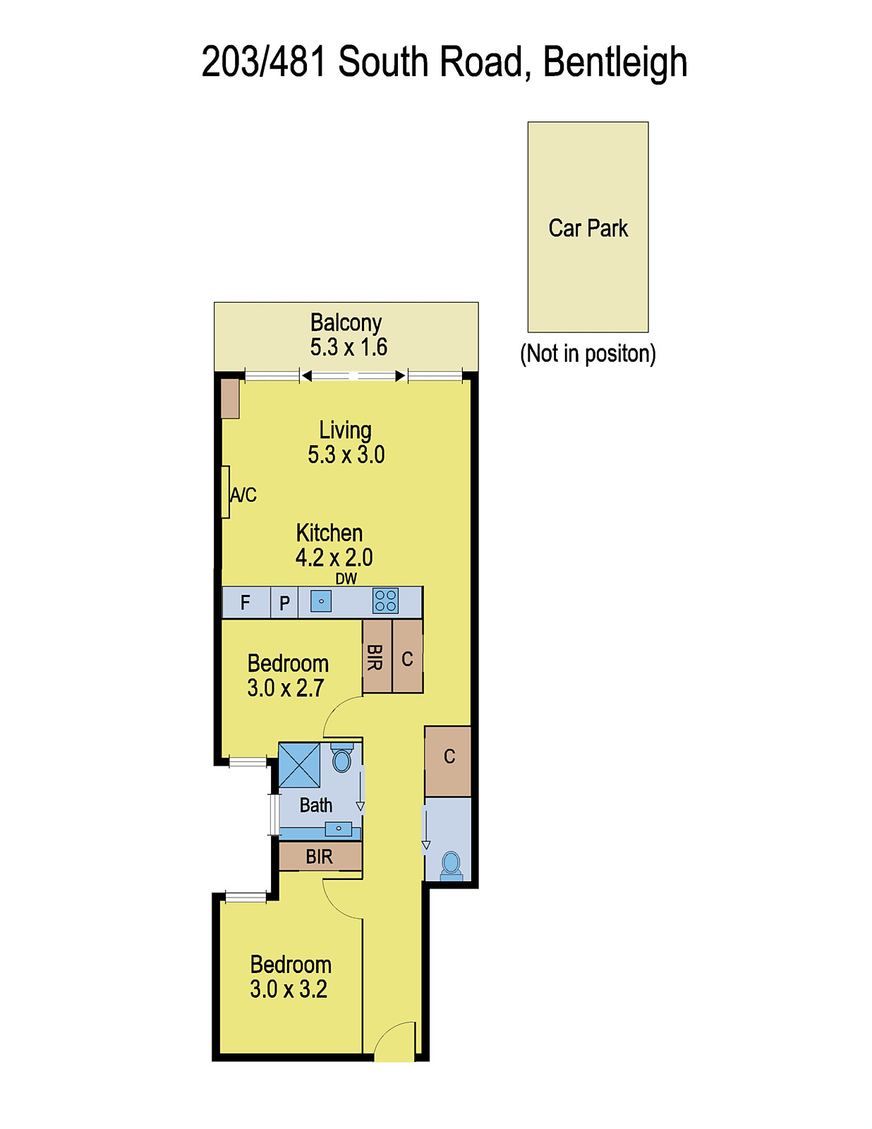 203/481 South Road, Bentleigh VIC 3204 - Floorplan
