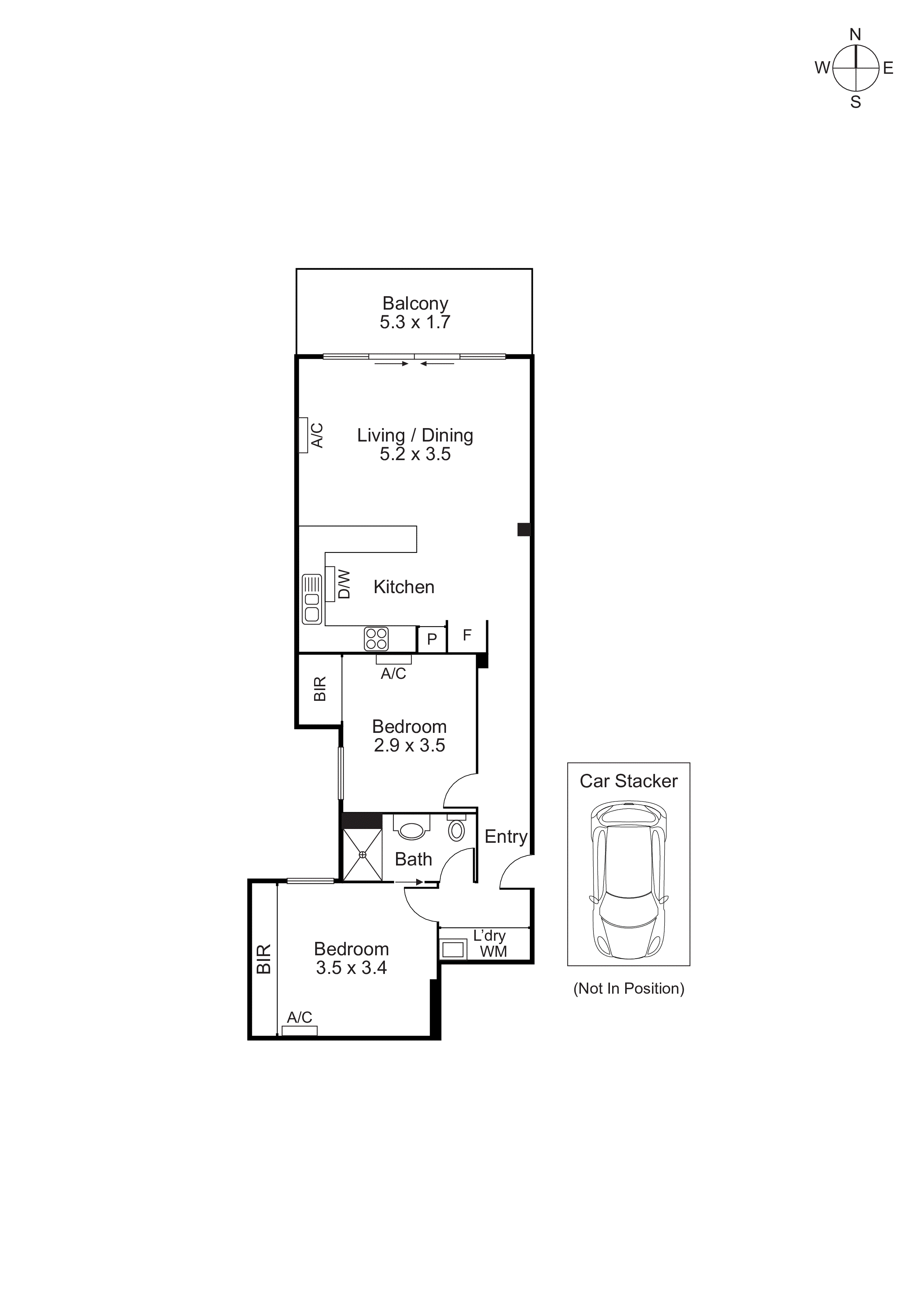 203/633 Centre Road, Bentleigh East VIC 3165 - Floorplan