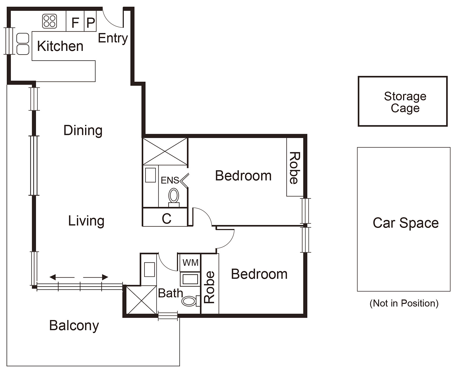 203/650 Centre Road, Bentleigh East VIC 3165 - Floorplan