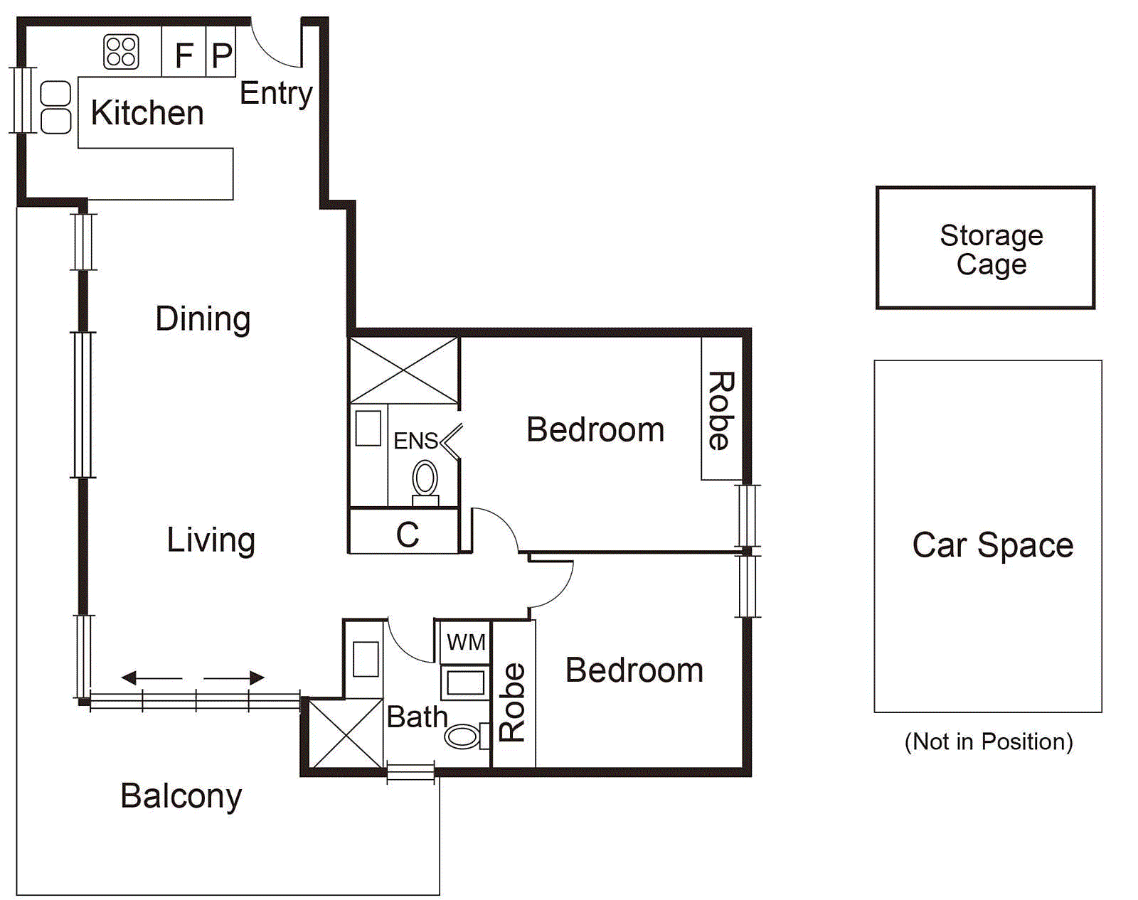203/650 Centre Road, Bentleigh East VIC 3165 - Floorplan
