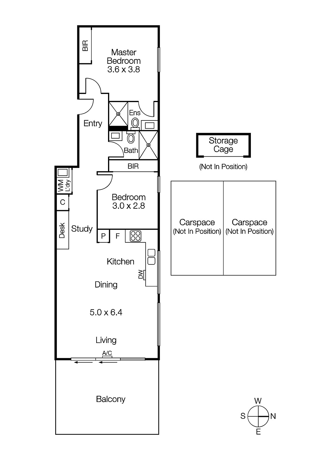 203/82 Hotham Street, St Kilda East VIC 3183 - Floorplan