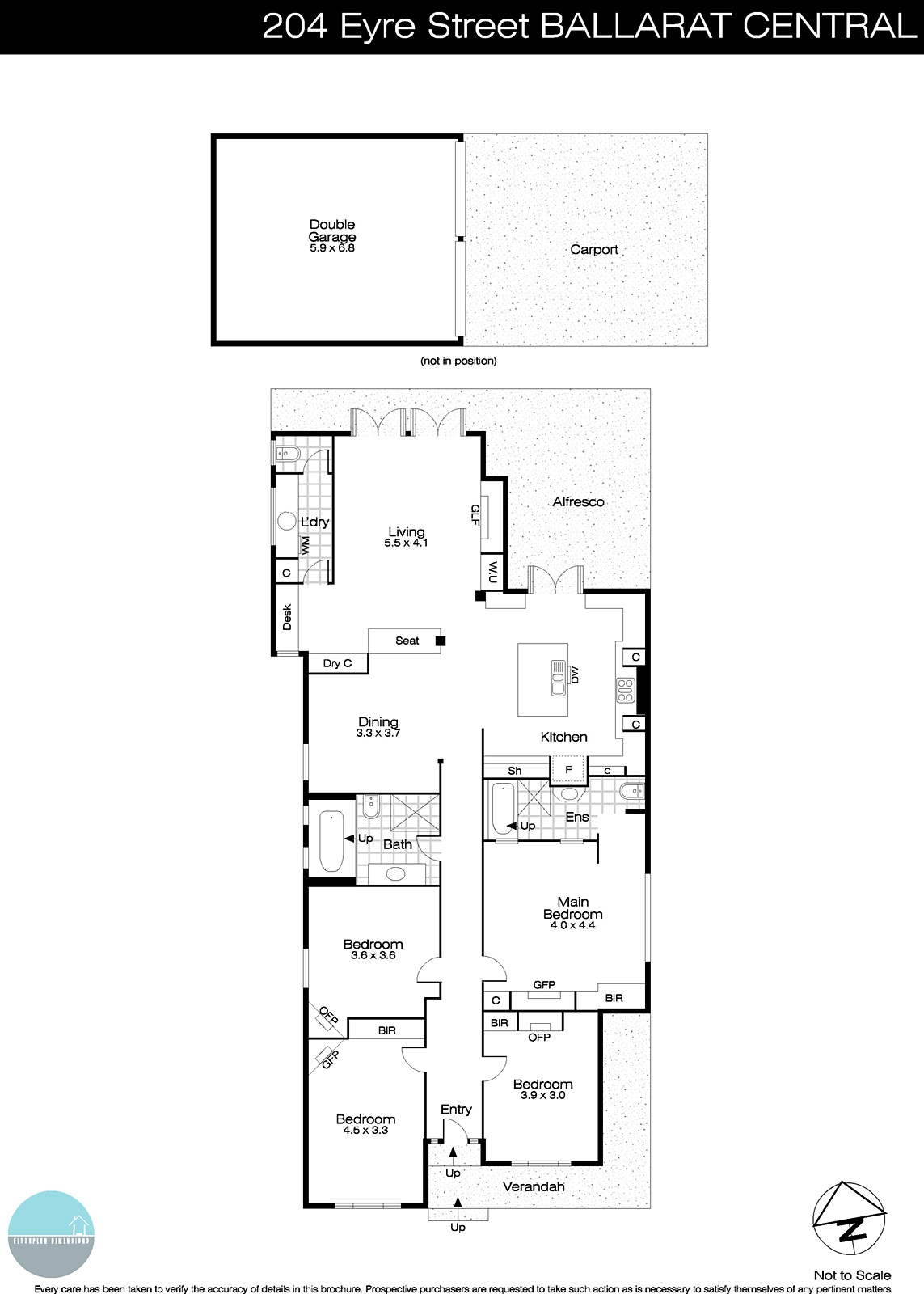 204 Eyre Street, Ballarat Central VIC 3350 - Floorplan